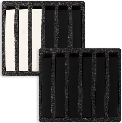 HA SHI Carbón 6 Palitos (blanco+negro)+Carbón 6 Palitos (negro)