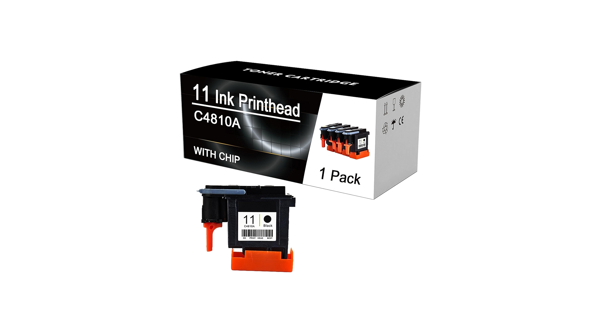 HP80 C4821A シアン（c4821a） Amazon.com: ZLJNFC C4810A C4811A C4812A C4813A Printhead
