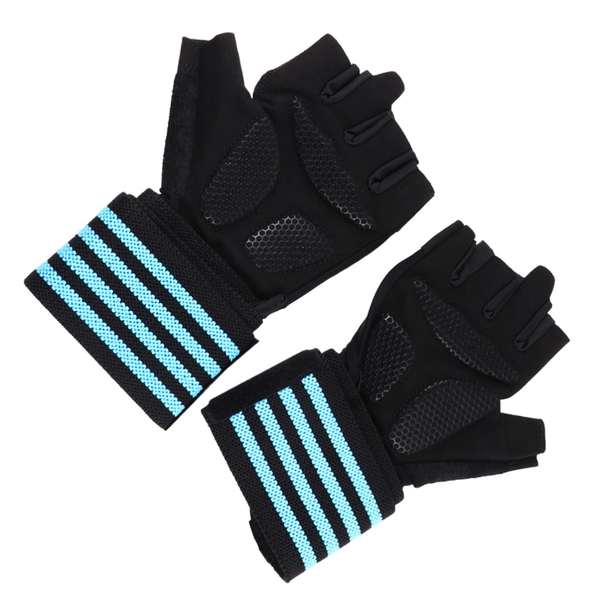 YARNOW Lot De 3 Paires De D'haltérophilie De Sport pour Entraînement en Plein Air Protège-Poignets Paume Robuste Confortable Entraînement De Poussée Taille L