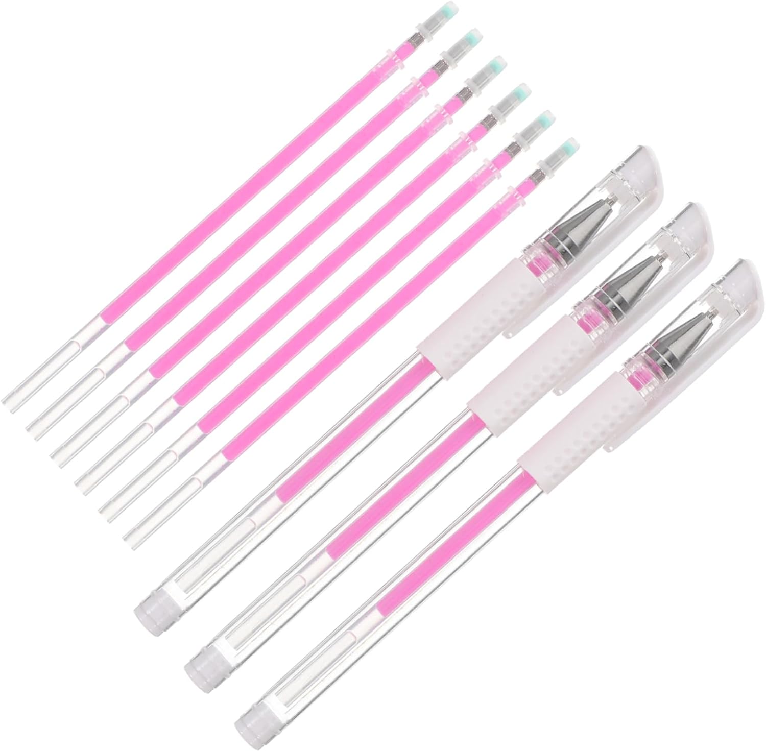 1Set Pen Tool for Tattoo Positioning Durable Tattooing Pen for Eyebrow and Lips Art Easy to Use Stencil Markers Pens with Replaceable Ink Refills
