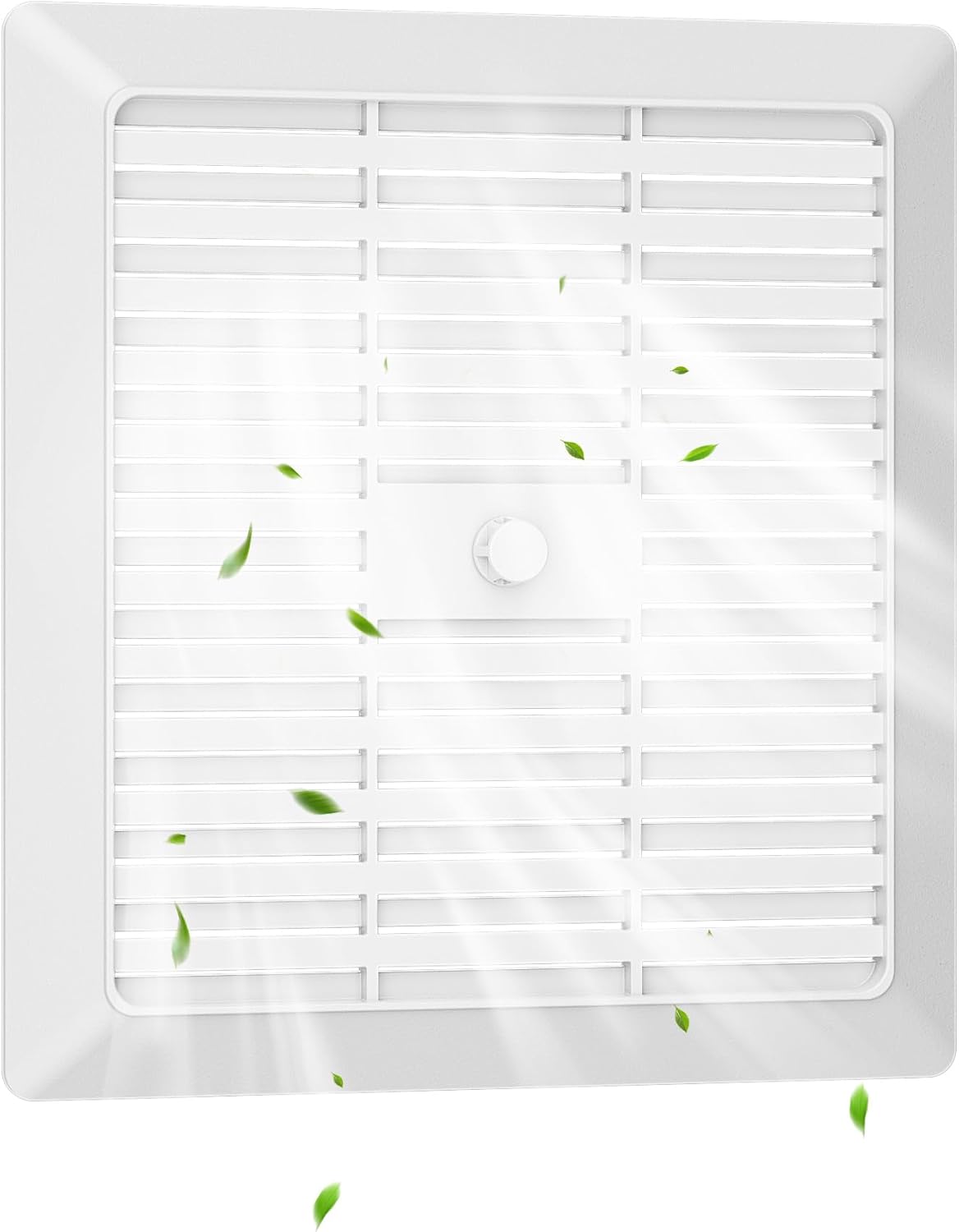 MAYITOP G686N Replacement Fan Cover for Nu-Tone 686 Ventilation Fan Compatible with Bro-an Nut-one Bathroom Exhaust Fan Grille Cover 9.5" × 8.68" W × 0.5" with 1/4-20 x 1 Carriage Bolt