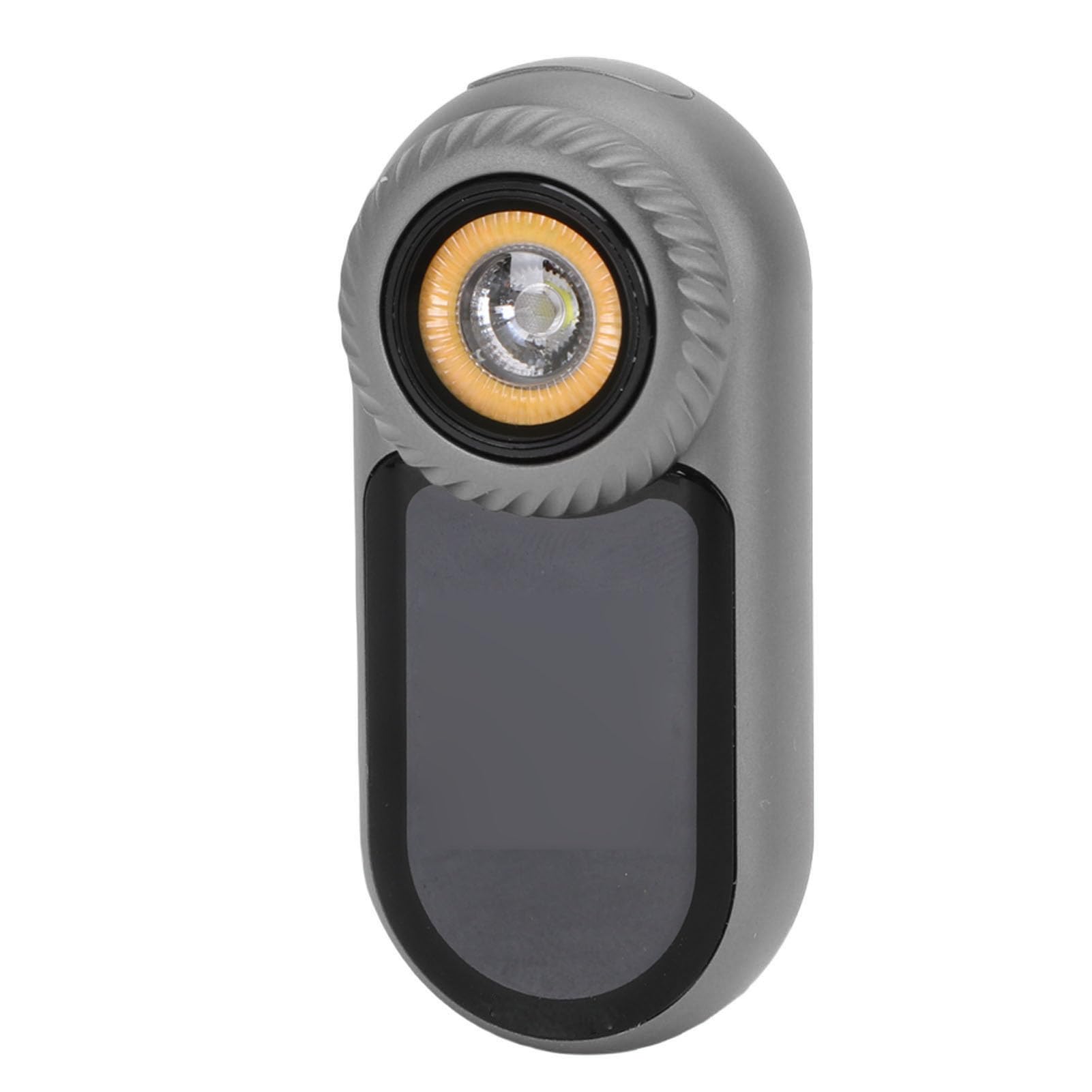 Alomejor Linterna LED, Mini Linterna de Bolsillo Recargable de Aluminio con Brillo Ajustable para Acampar y Viajar Al Aire