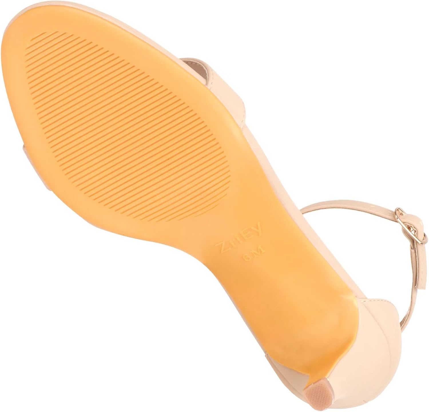 ZriEy Women's Heeled Sandals 4 Inches Open Toe Stiletto High Heels Ankle Strap Fashion Bridal Party Wedding Pump Shoes - Image 5