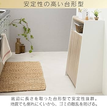 Amazon｜アイリスオーヤマ ゴミ箱 30L (15L×2分別) 引き出し