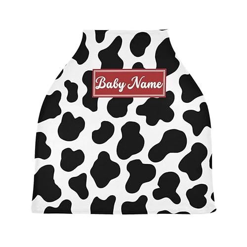 Miniatura 4 de Funda de asiento de coche personalizada para bebé, funda de lactancia con nombre personalizado, funda de lactancia para bebé niña