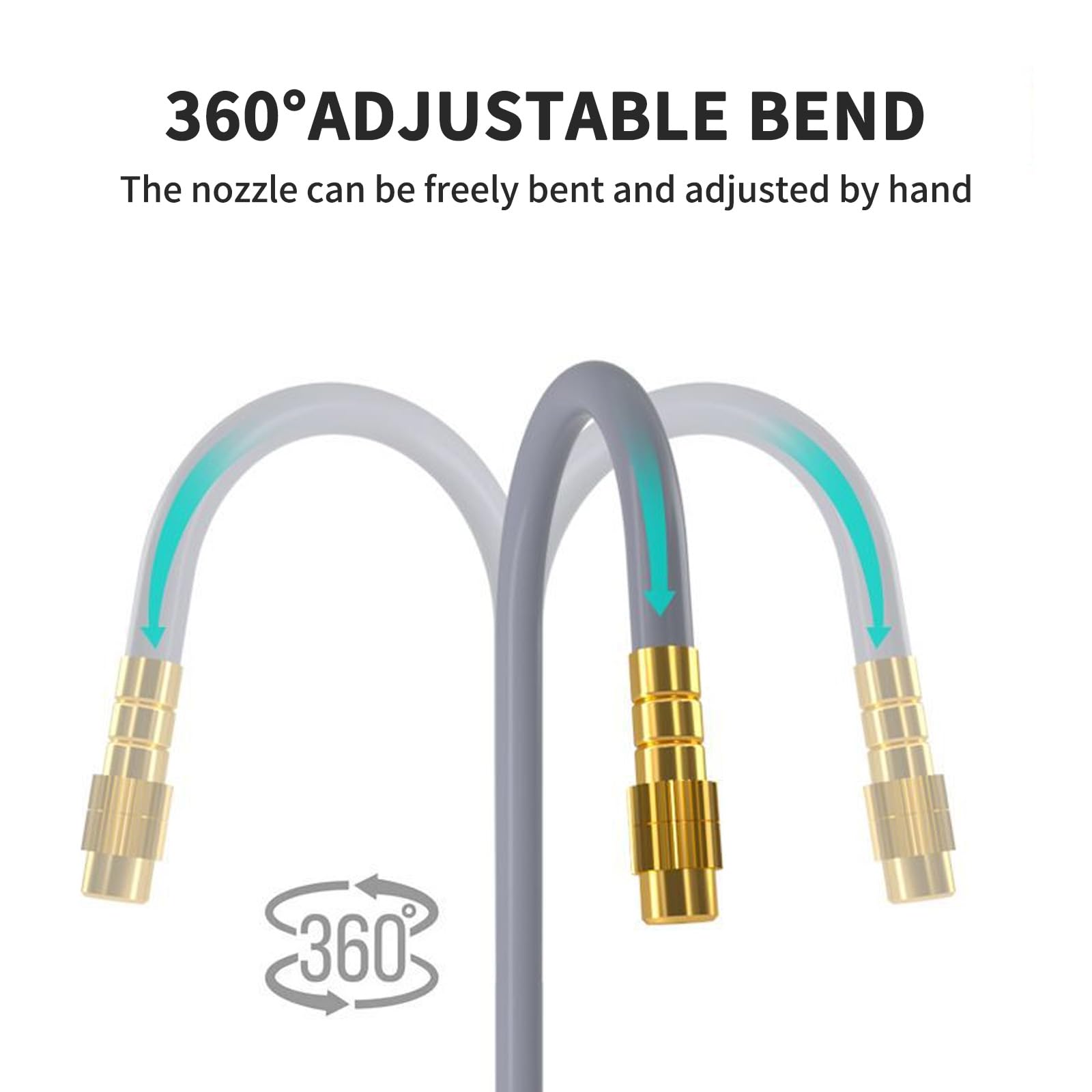 Kit per Sistema di Irrigazione a Goccia Regolabile a 360°,Sistema di Irrigazione per Giardino 60M,Sistema Irrigazione Automatico,per Paesaggio,Serra,Terrazza,Piante