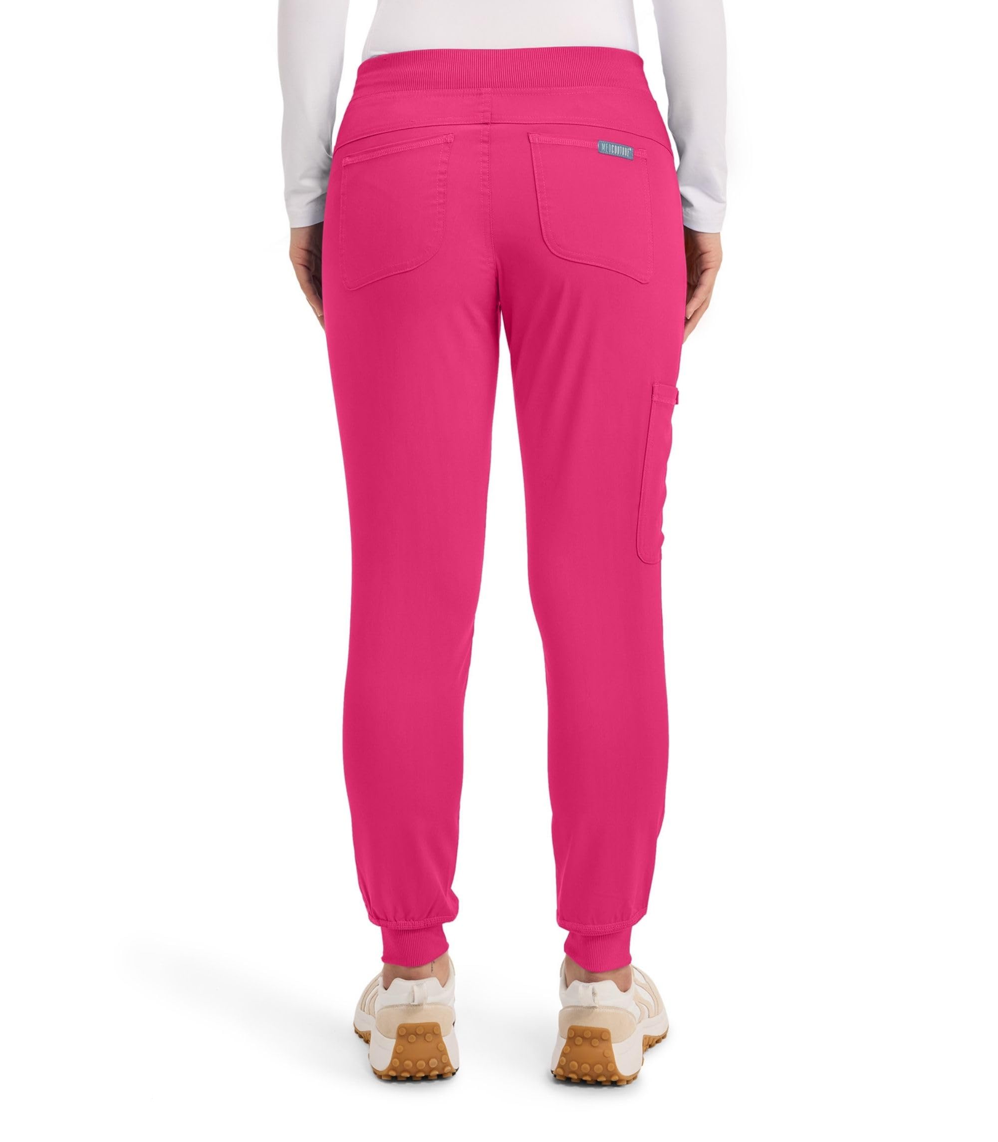 Med Couture Scrub Pants For Women Cargo Jogger Bottoms with 5 Pockets, Lightweight, Ultra Soft, 2-Way Stretch Fabric - MC7710