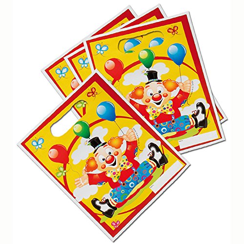 Preisvergleich Produktbild NEU Geschenktüte Clown mit Ballons, 8 Stk.
