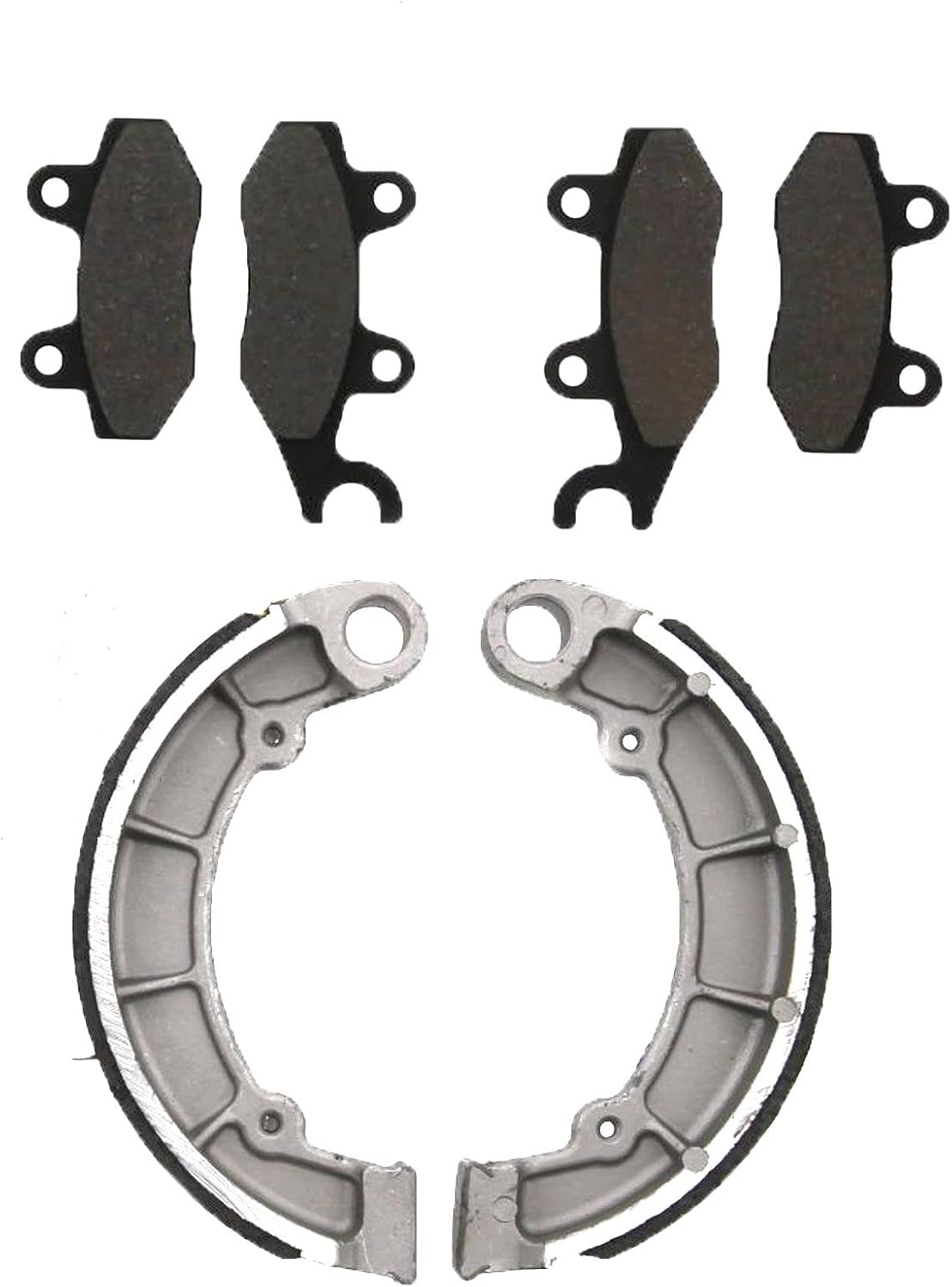 2002 fits Suzuki LT-F 300 King Quad 4X4 Front Brake Pads & Rear Brake Shoes