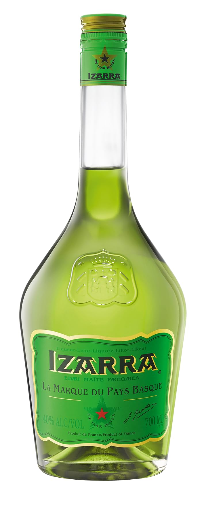 Liqueur IZARRA Verte 40% - 70cl (Lot de 2)