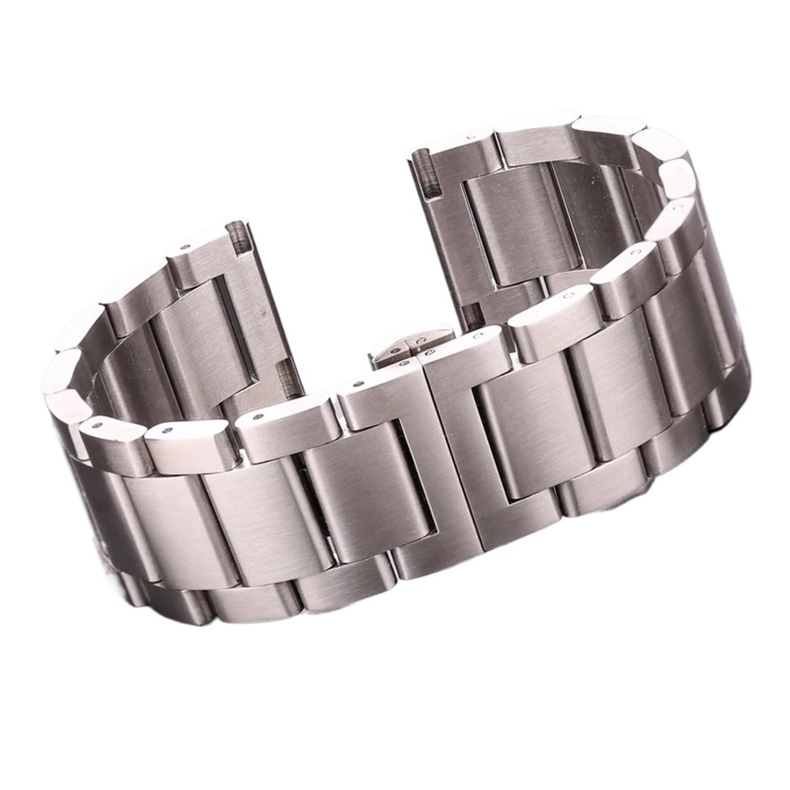 SiChouwz Cinturino In Acciaio Inossidabile Bracciale In Metallo Massiccio Cinturino Di Ricambio 18mm 20mm 22mm 24mm Include Strumento