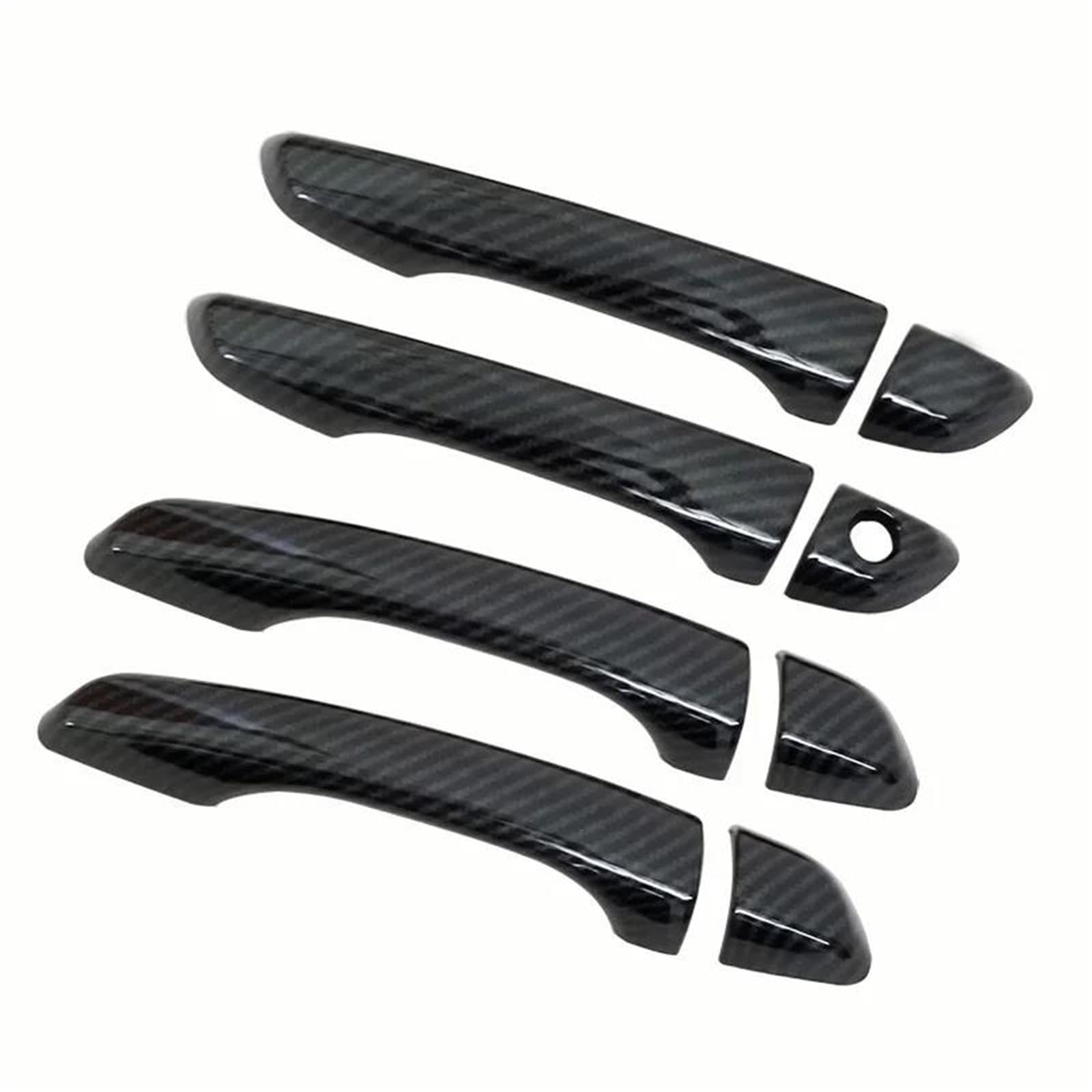 YSDSLS Sleek Door Handle Car Door Handle Cover Trim Sticker Car Styling Accessories for Peugeot 408 308 308sw T9 2016-2022