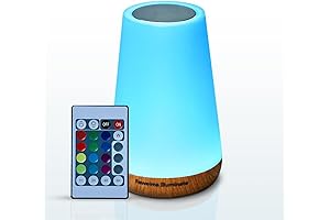 LED Night Light Touch Lamp - Smart Touch Cordless Rechargeable Lamp for...