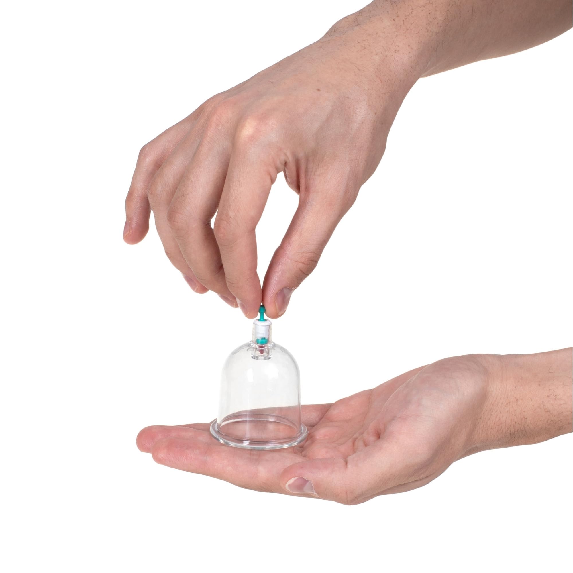 Schröpfgläser 100 Stück – Hijama Cups für Vakuum Massage, Schröpfen & Therapie – Kunststoff Schröpfbecher, Stark & Langlebig (5cm)