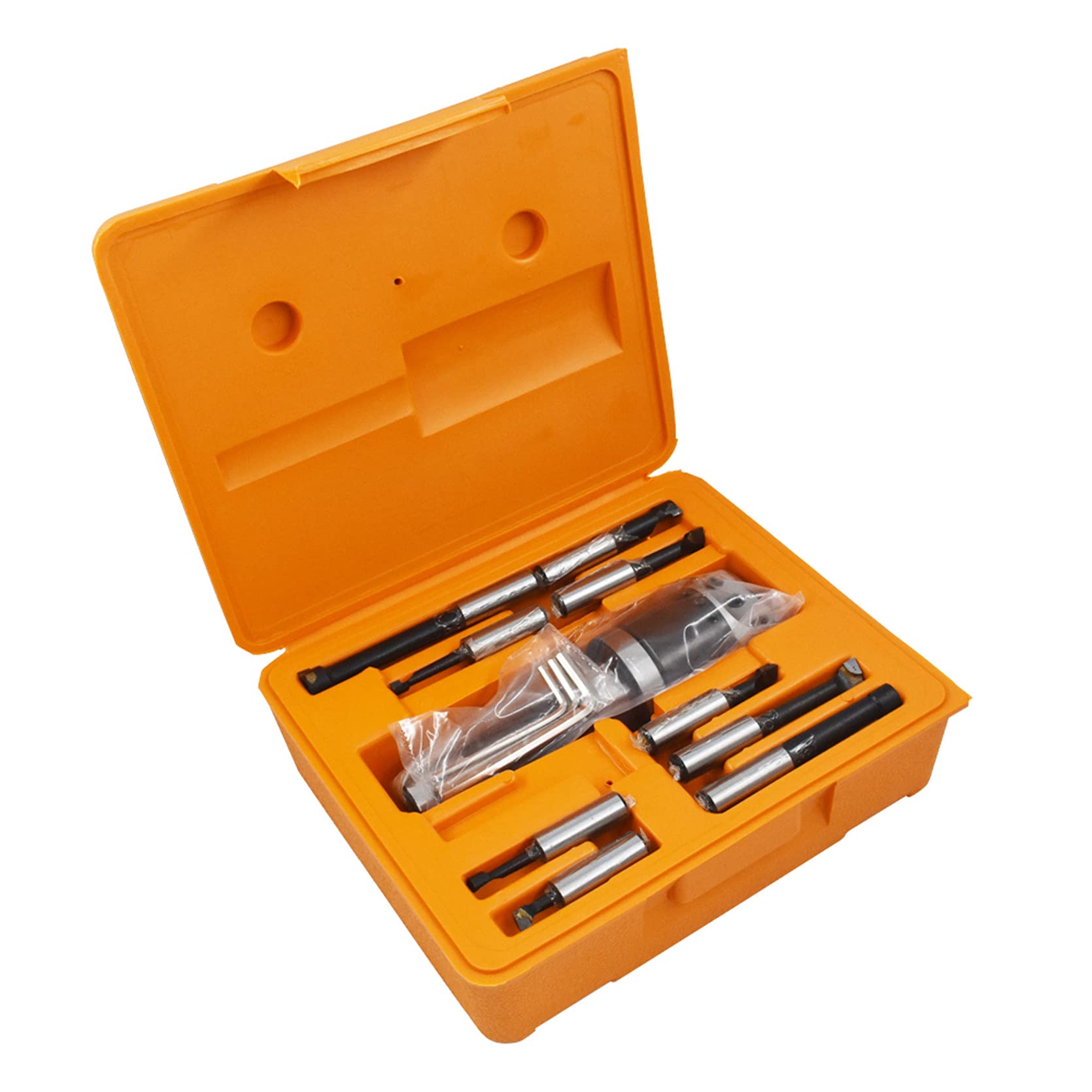 TINVHY 9-Pack Boring Bar Set - R8 Shank -2