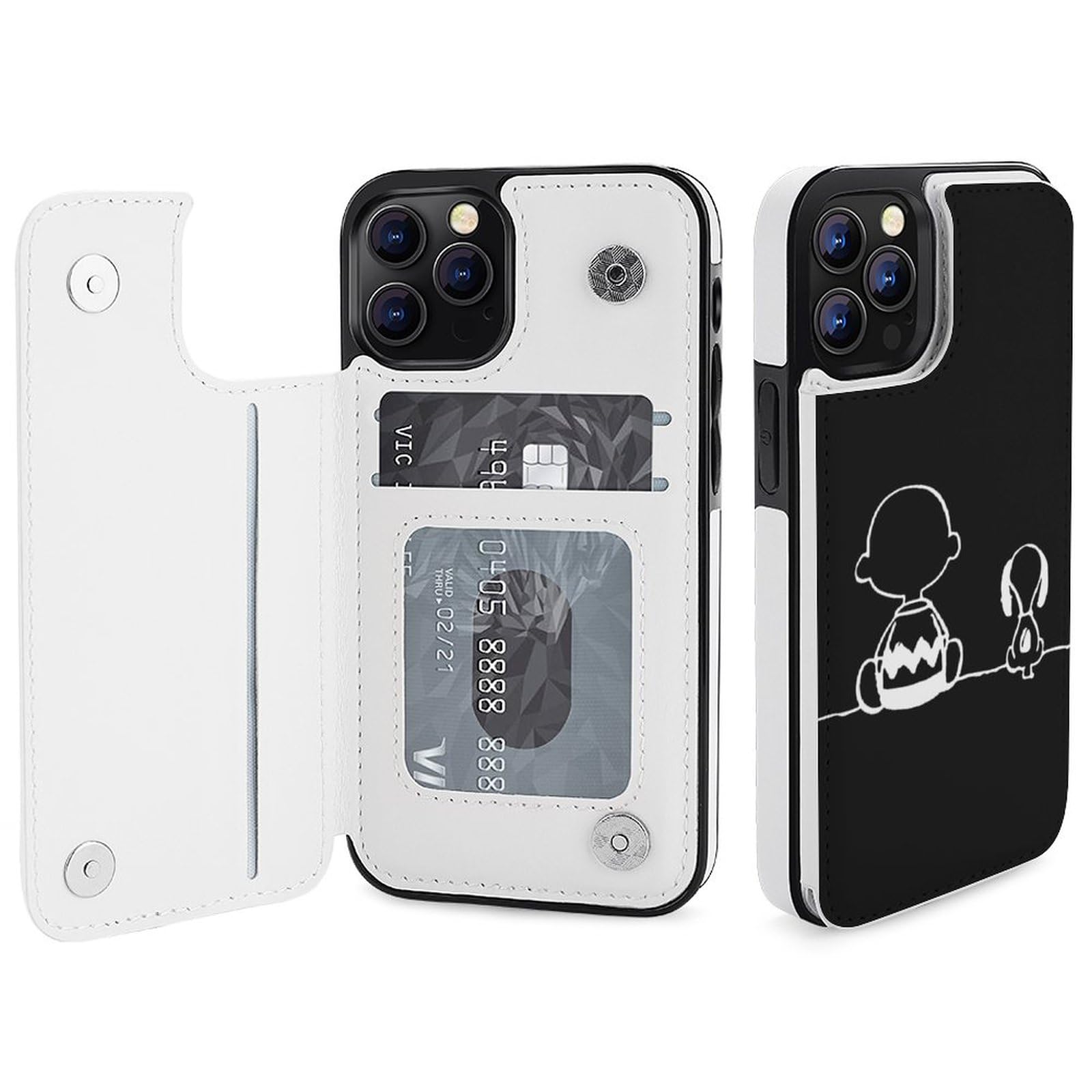 Amazon.co.jp: iPhone 12 Pro ケース 手帳型 ピーナッツ スヌーピー