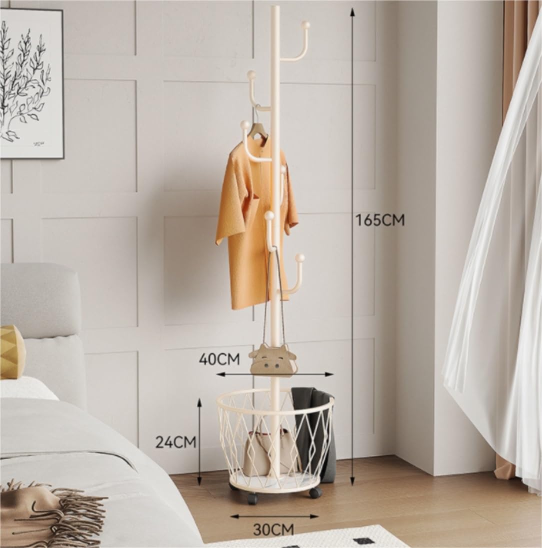 Amazon.co.jp: ポールハンガー ハンガーラック衣架 洋服ラック 白衣