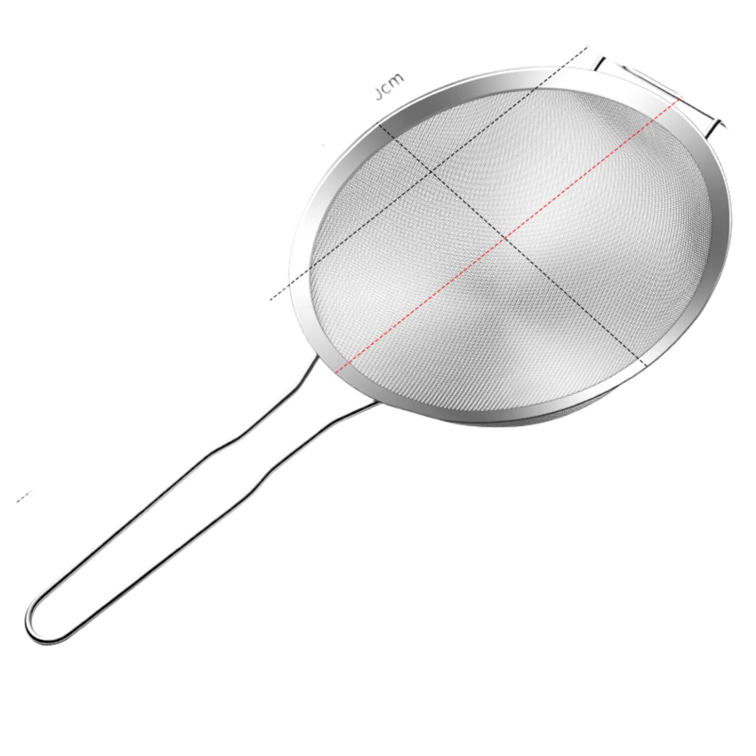 Passoire à Mailles 30 cm pour éviter les blocages de grains et l'usure précoce