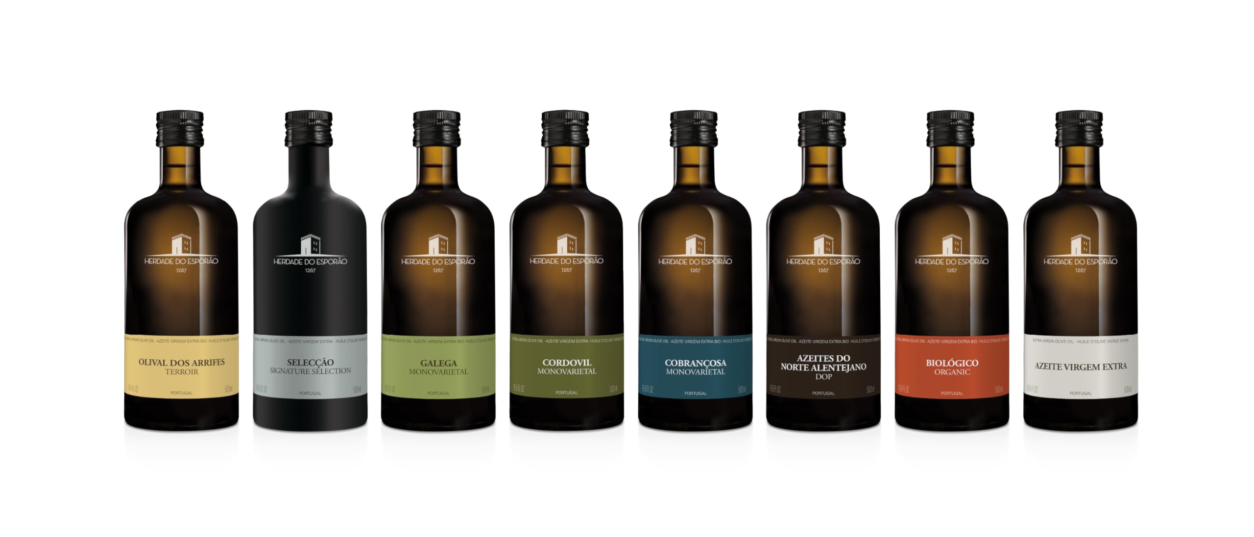 Herdade do Esporão | Organiczna oliwa z oliwek Extra Virgin, odmiana Cordovil, butelka 500 ml