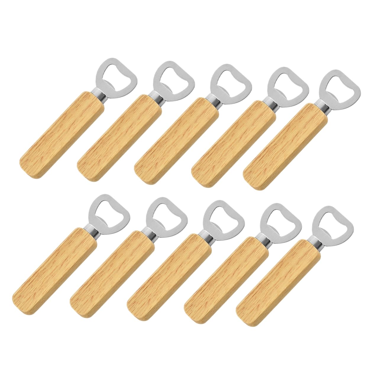 Décapsuleur inoxydable lot de 10 ouvre-bouteille robuste et durable pour votre cuisine