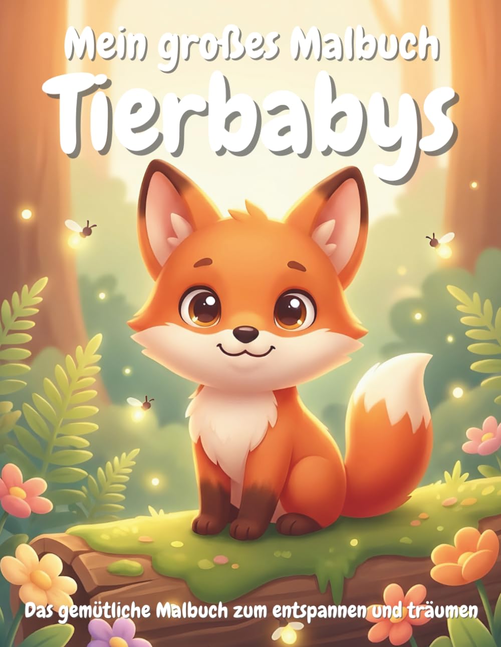 Mein großes Malbuch: Tierbabys