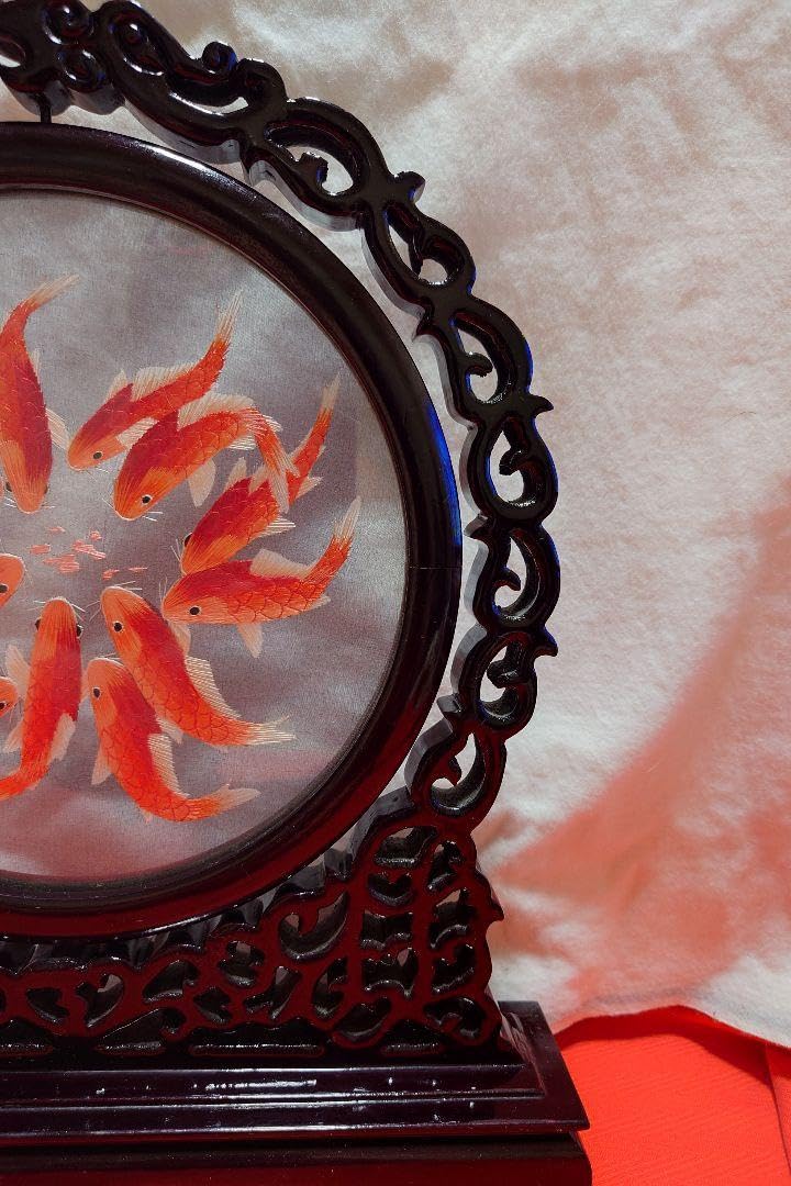中国　蘇州　両面刺繍　オブジェ　工芸品　専用出品 Amazon.co.jp: 蘇州両面刺繍置物・中国伝統工芸品・中国のお土産