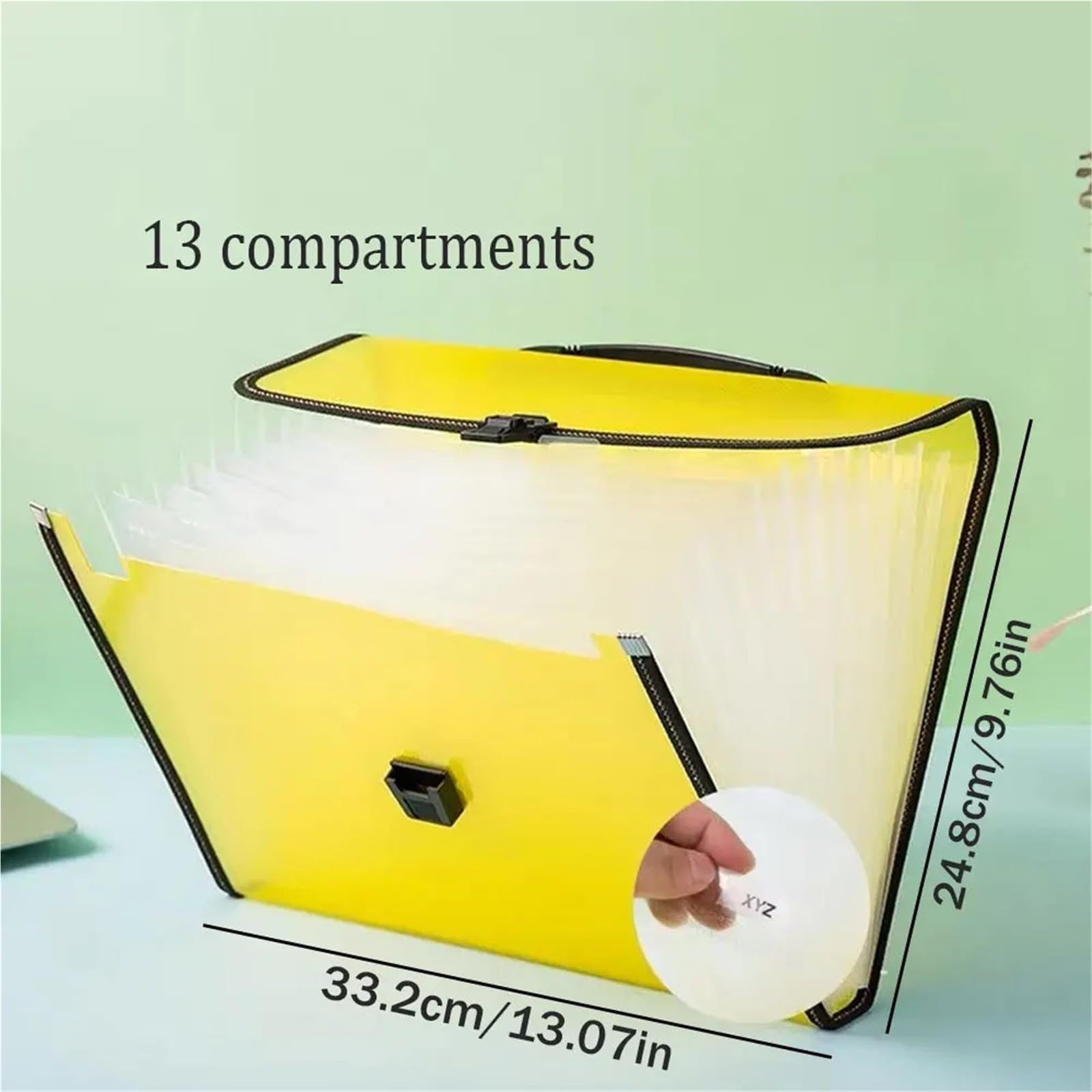 Carpeta Clasificadora Bolsa portátil for archivos de acordeón