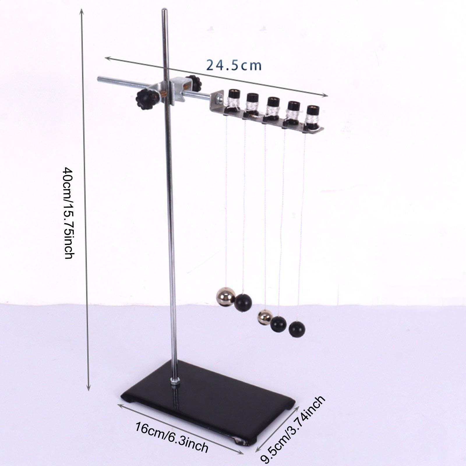 Oshhni Physik Experiment Set Einzelkugel Lernspielzeug versuch Ausrüstung Wissenschaft Werkzeug Eisen für Unterricht Kinder Zuhause Labor