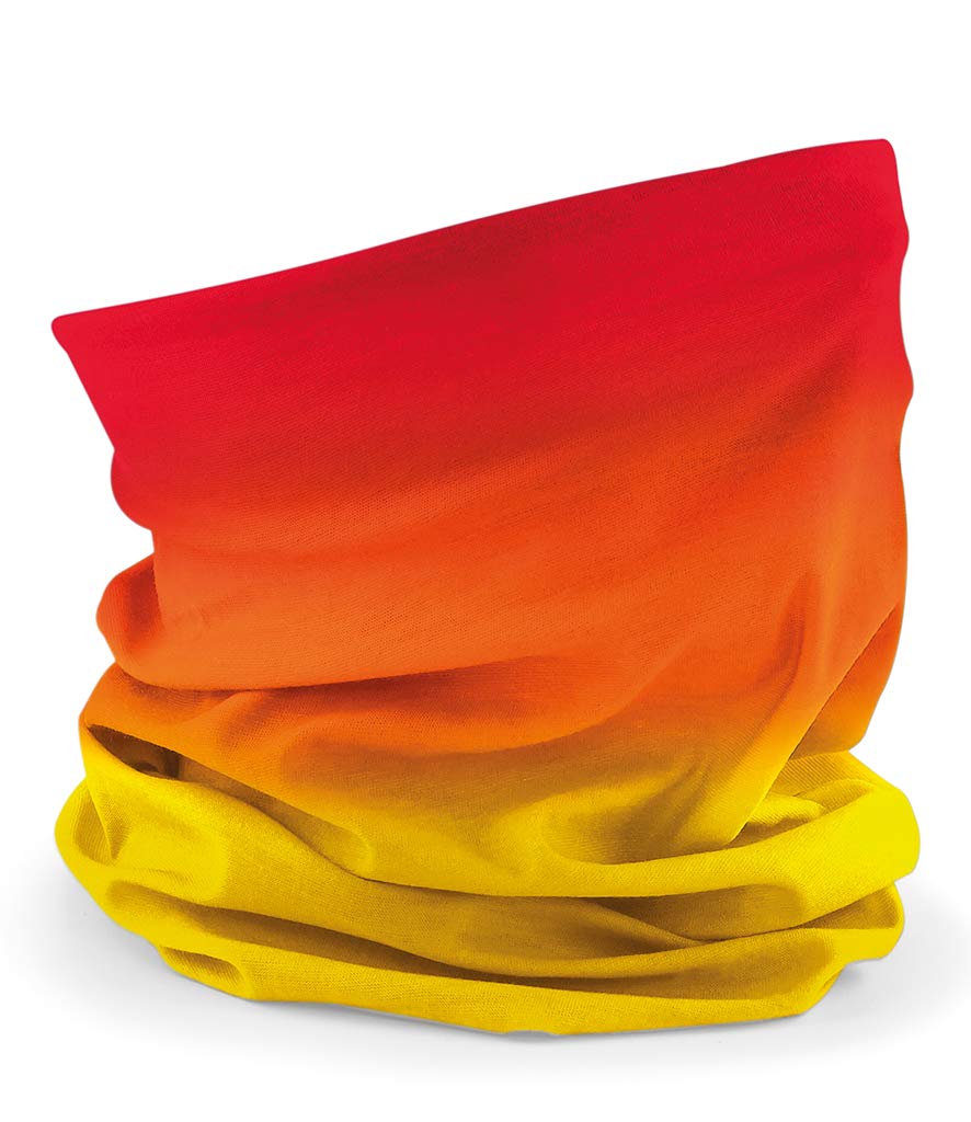 Asvp Shop Men's Ombré Red Headband Bandana Outdoors Headwear Scarf Bandanna Wide Headband Headwrap Balaclava Tube Mask Multifunctional Headwear