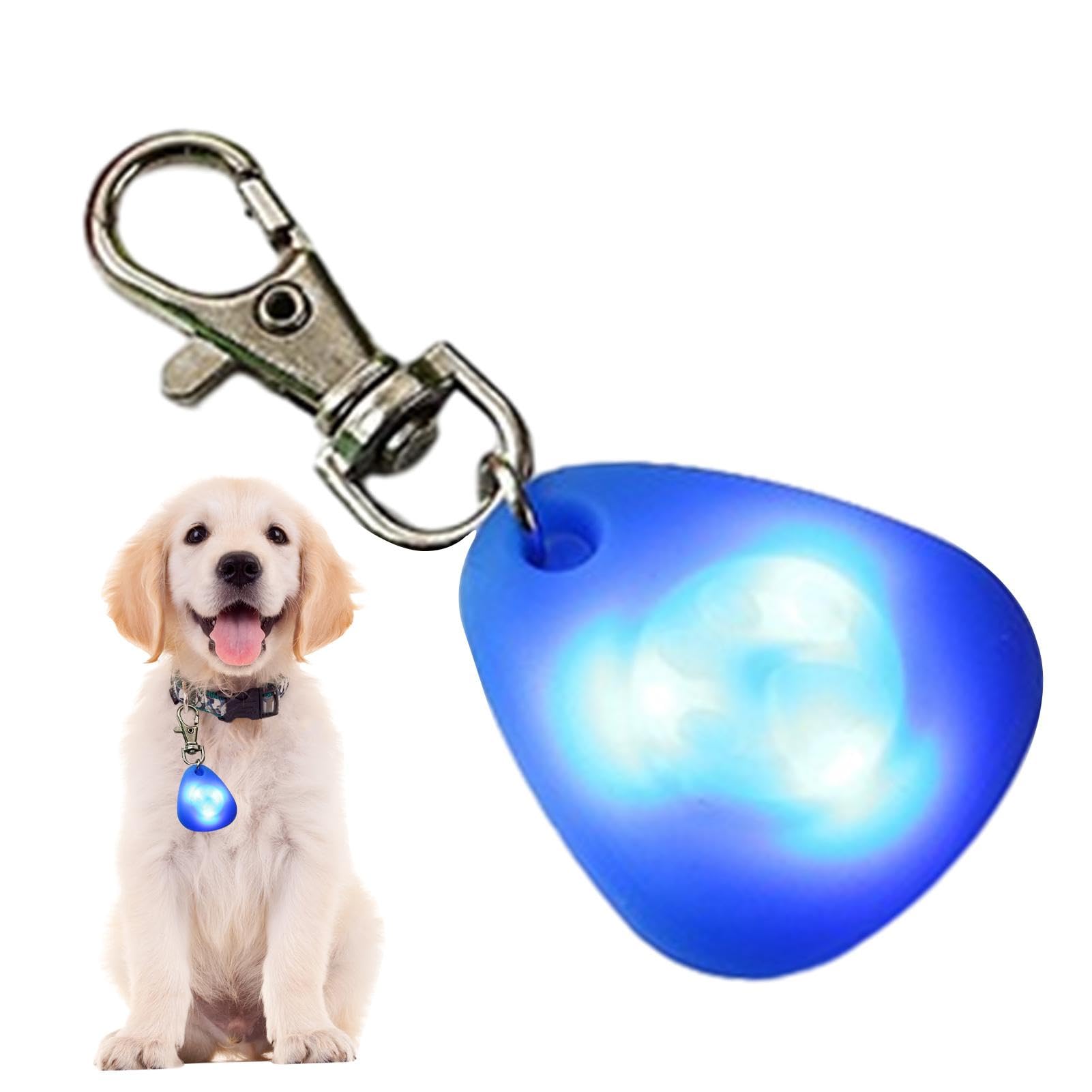Uitseld Dog Light Pendants - Dog Collar LED Clip- Light Pendants,Silicone Material Anti-Lost Accessory for Running, Camping, and Climbing — image 1