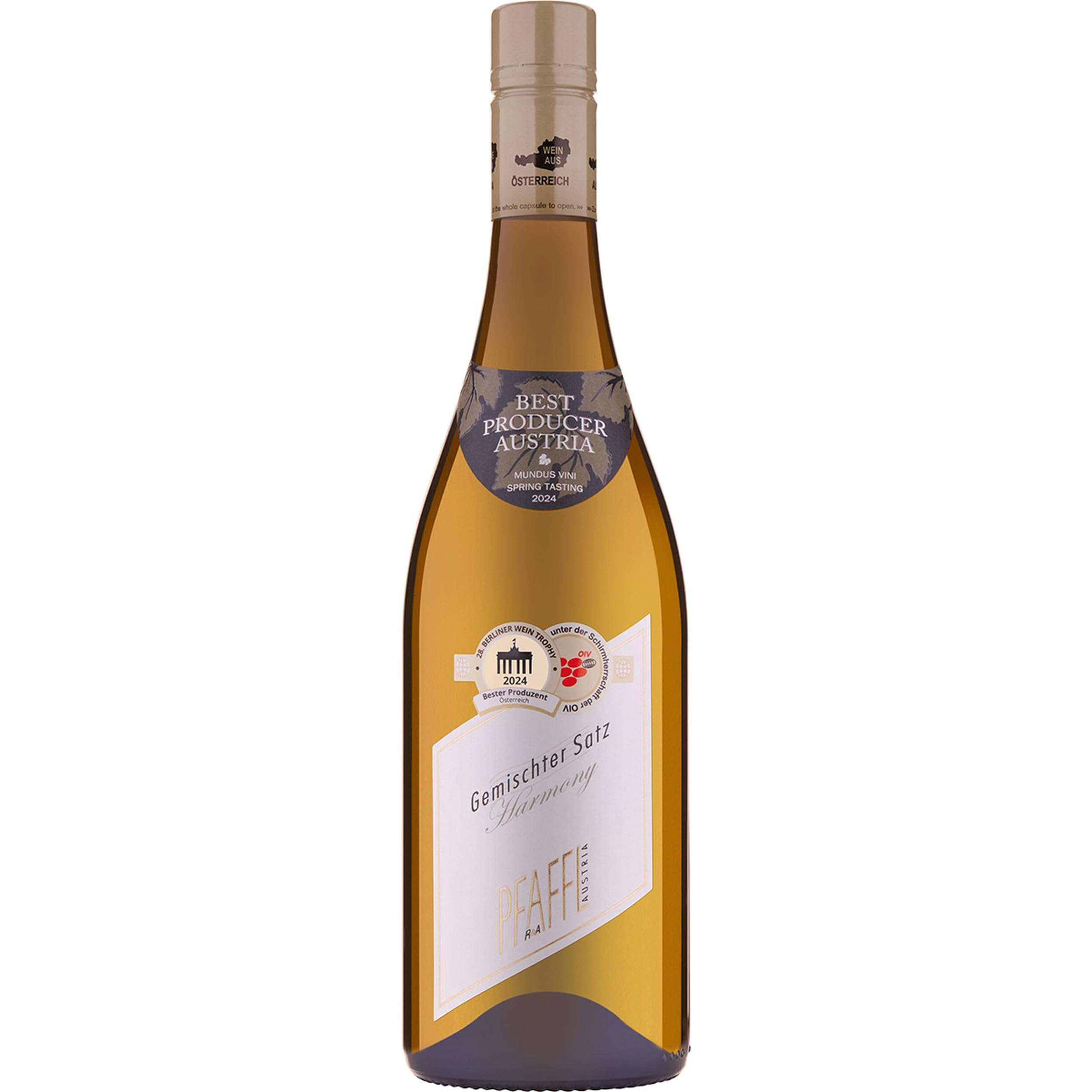 Weingut R&A Pfaffl HARMONY Gemischter Satz Weisswein Weiss trocken Österreich inkl. FeinWert E-Book (1 x 0.75 l)