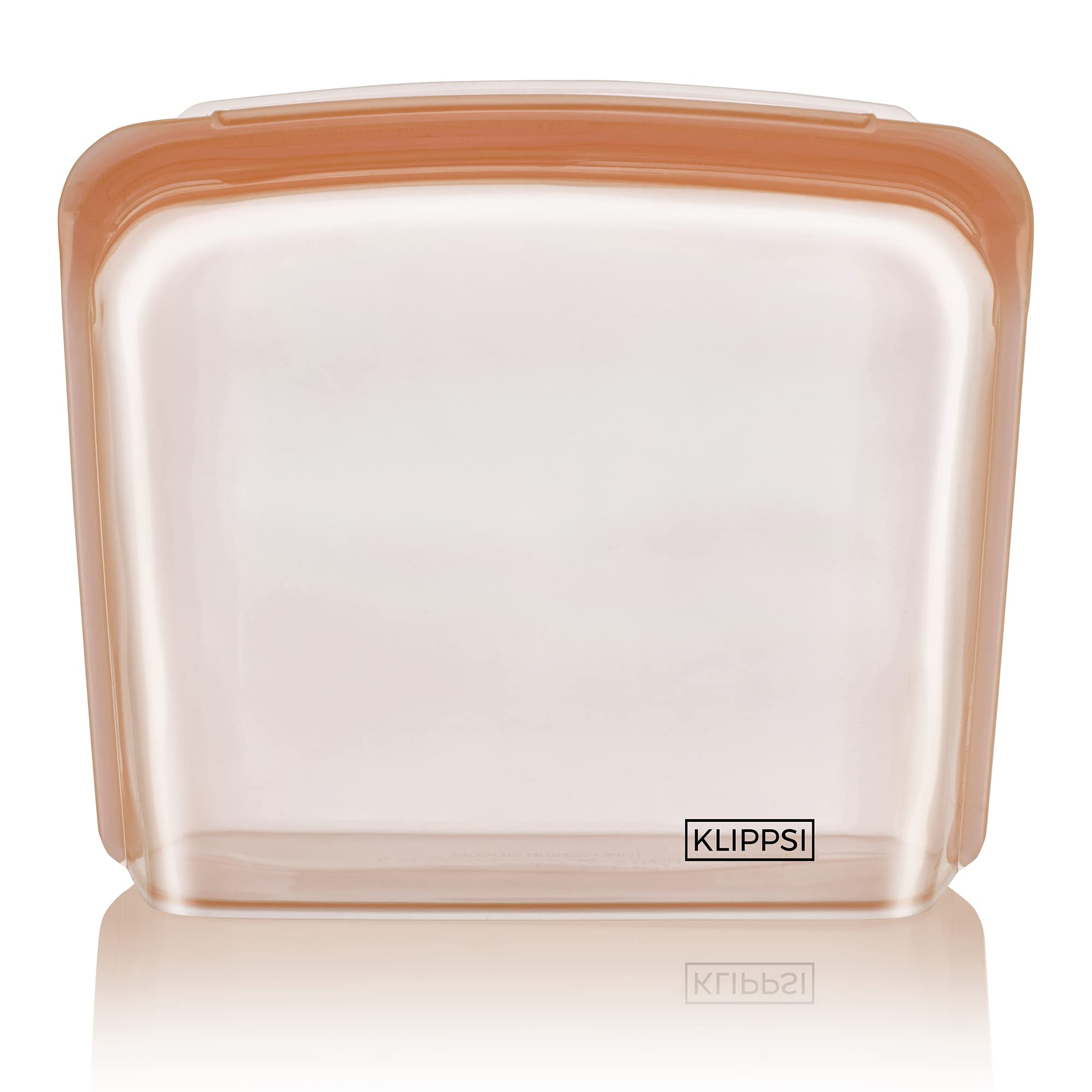 Klippsi® 3L Reusable Silicone Freezer Bag Storage Bag Tear-Resistant Heat Cold Resistant Leak-Proof Dishwasher Safe
