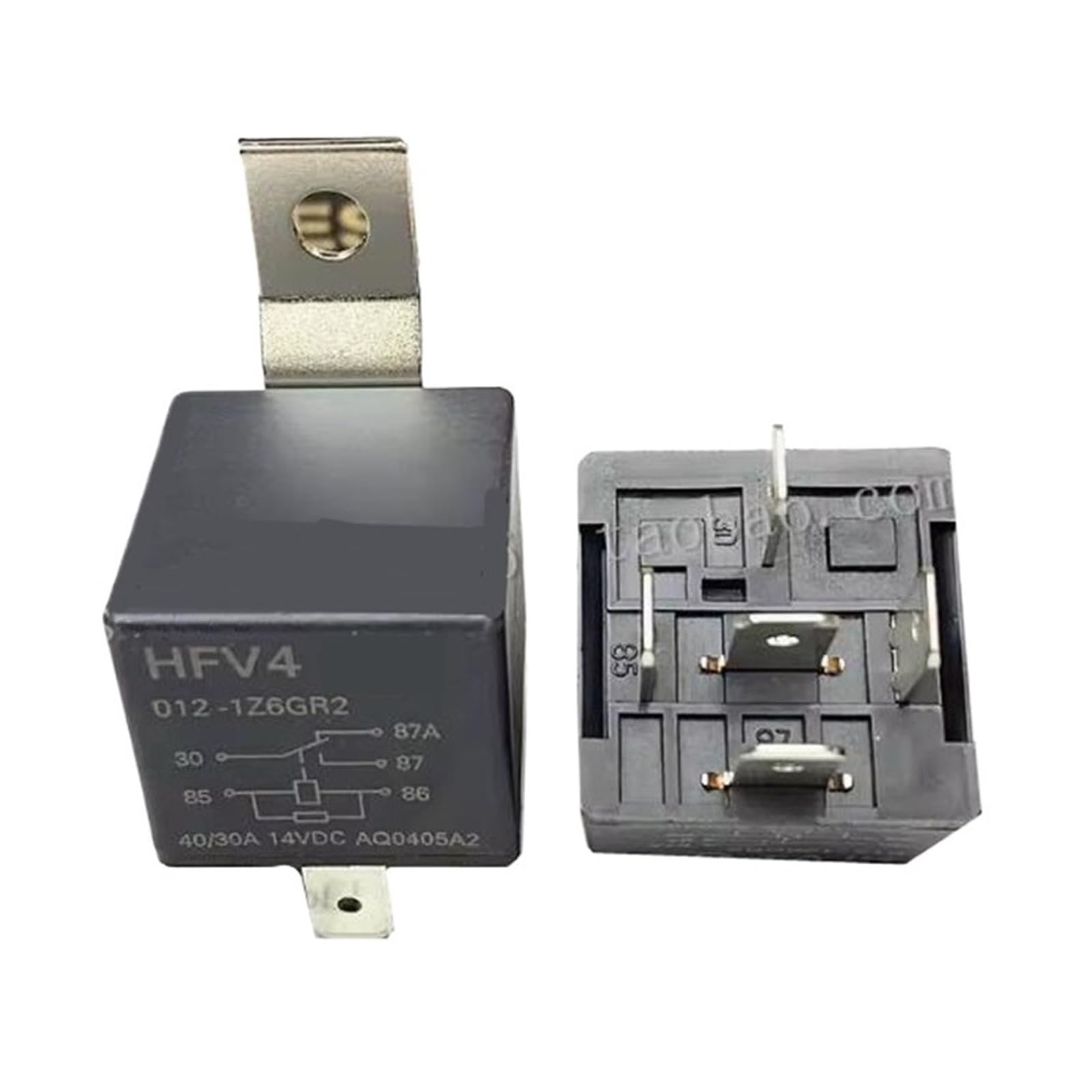 Relais 12V 40A 5 broches HFV4-012-1Z6GR2 pour circuit automobile