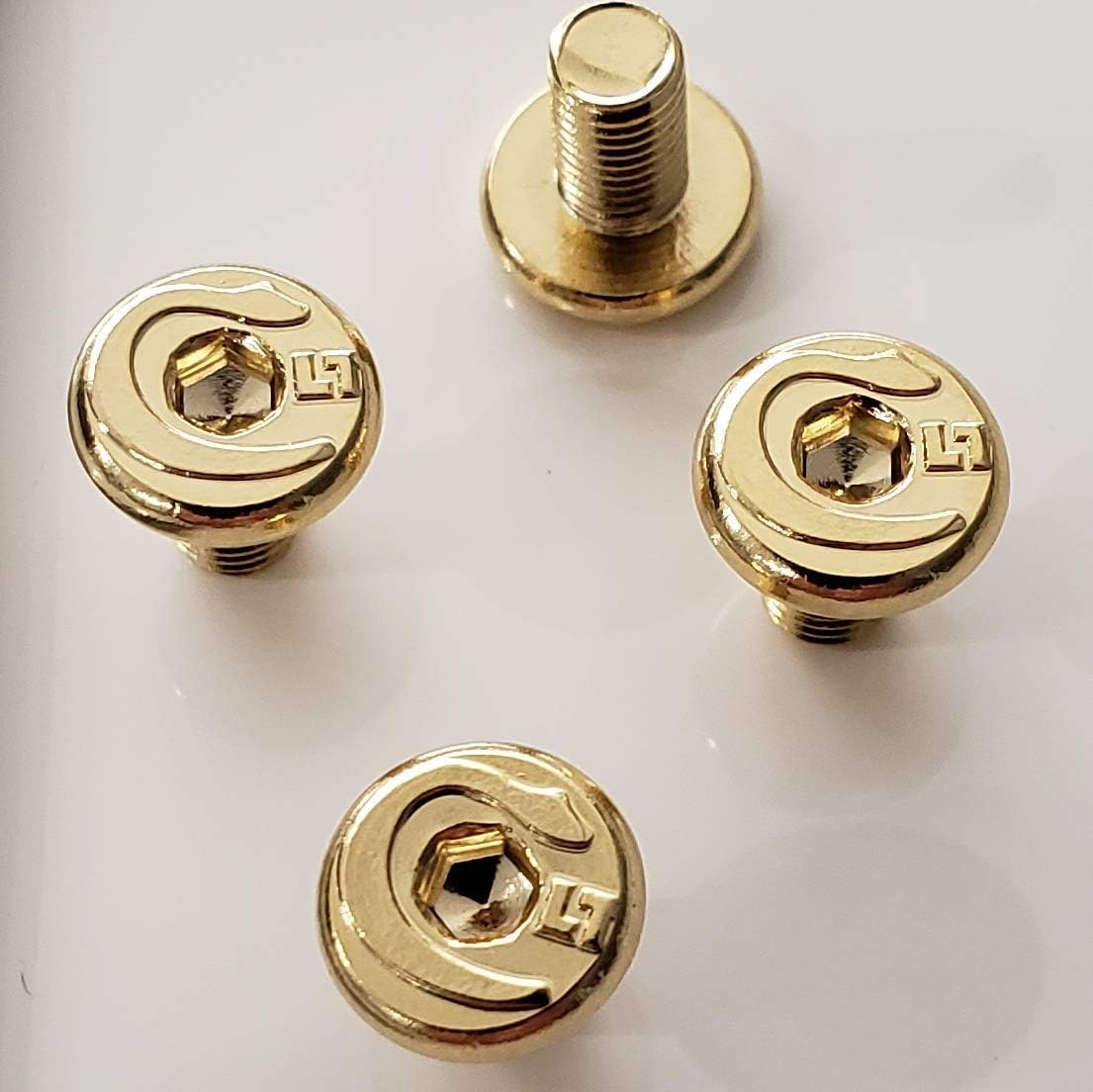 New COLT 1911 Custom Grips Full Size Grips Ambi COLT Rampant Nickel Gold Metal