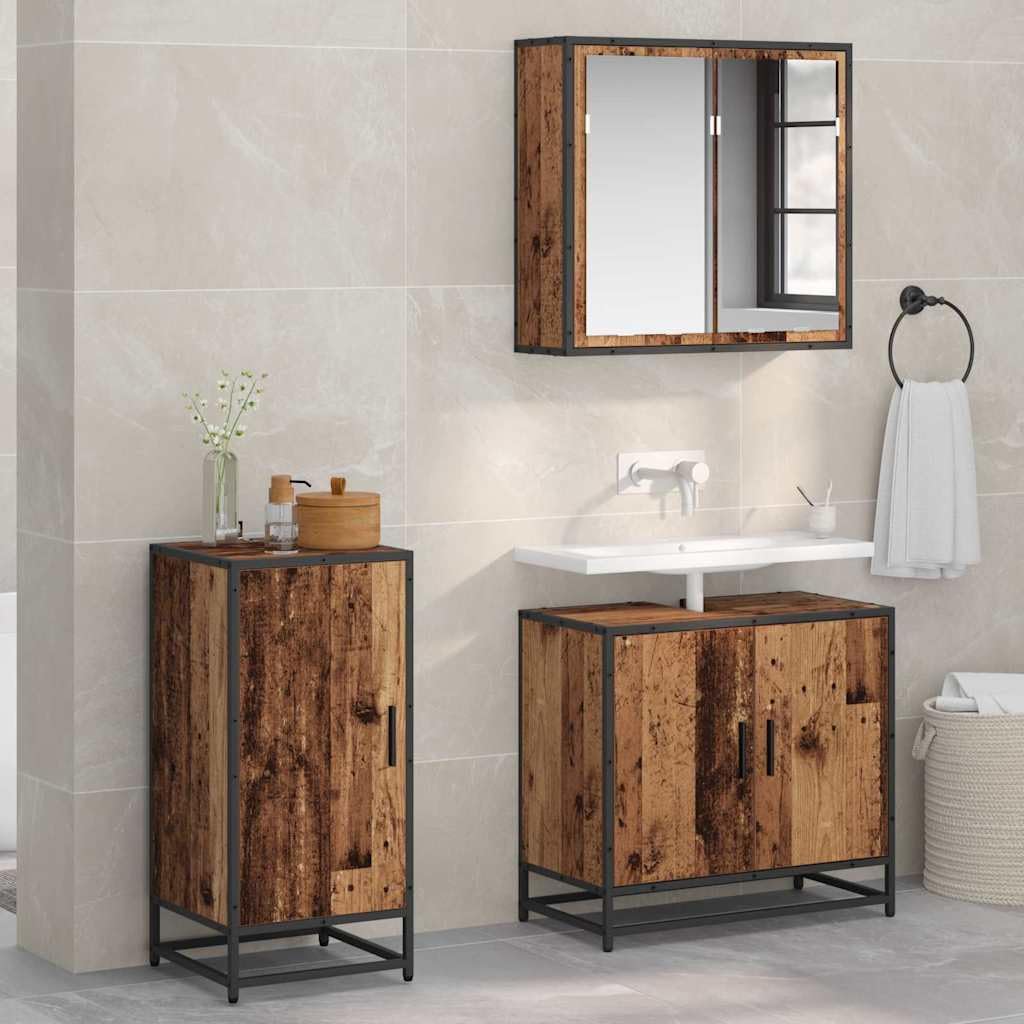 Aparador moderno Sonoma gris con estructura de metal y mucho espacio de almacenamiento de madera y metal para un hogar atemporal