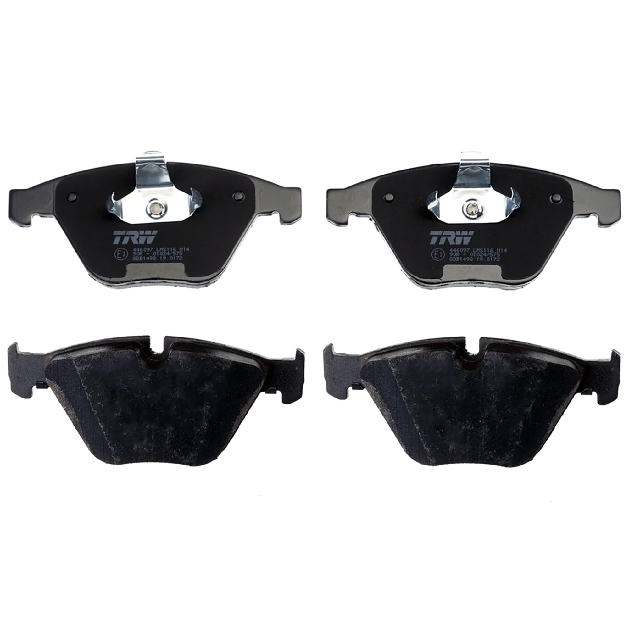 Front TRW-OE GDB1498 Brake Pad Set, disc brake for BMW,BMW (BRILLIANCE)