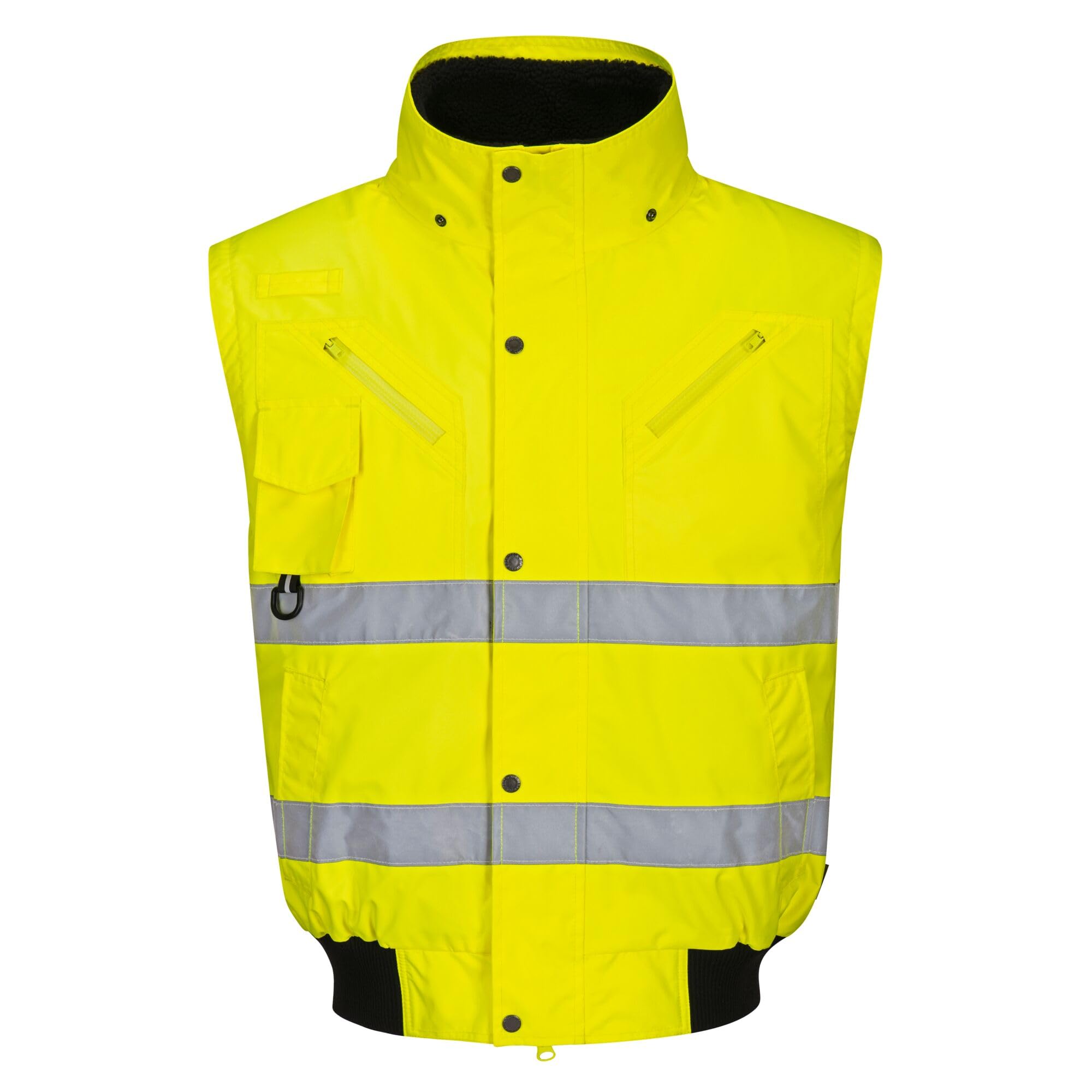 Portwest Cazadora 3 En 1 De Alta Visibilidad, Tamaño: L, Color: Amarillo, C467YERL