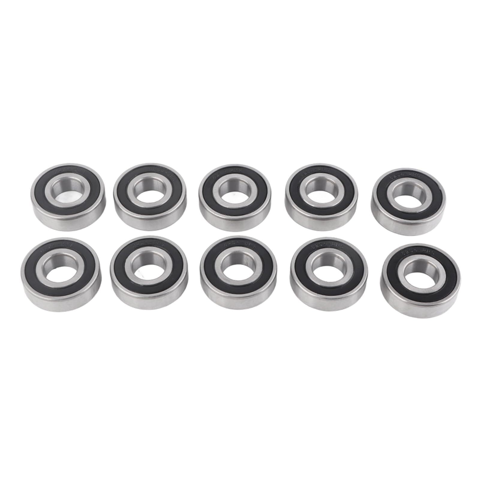 Aspectos, 10 Uds rodamientos de bolas 6204 2RS sello doble cara alta velocidad peso ligero profundo pequeño y efectivo rodamiento pista utilizado específicamente en