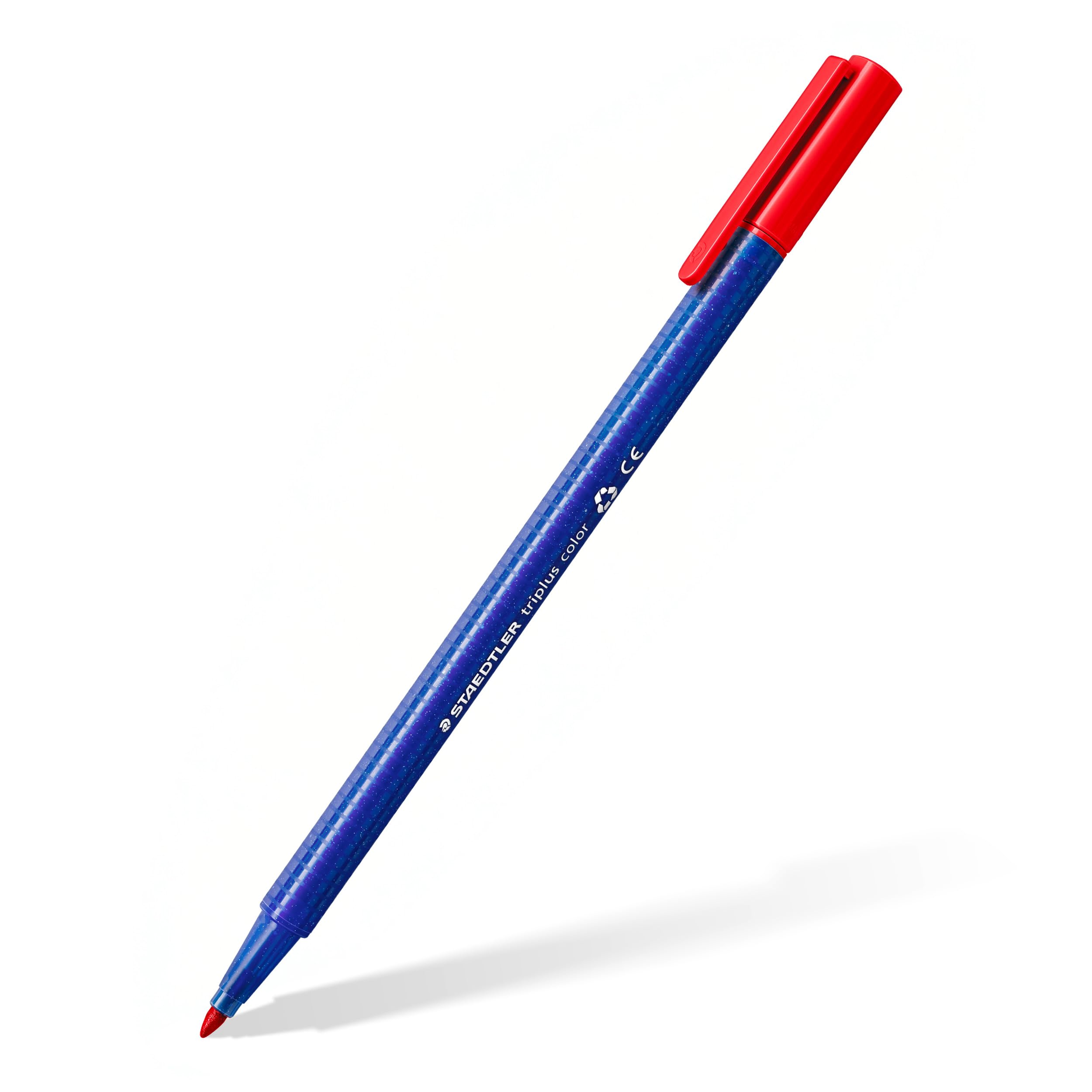 Image secondaire de Staedtler Feutres triplus color, forme triangulaire ergonomique, pointe stable de 1,00 mm, Dry Safe, corps en polypropylène, cap