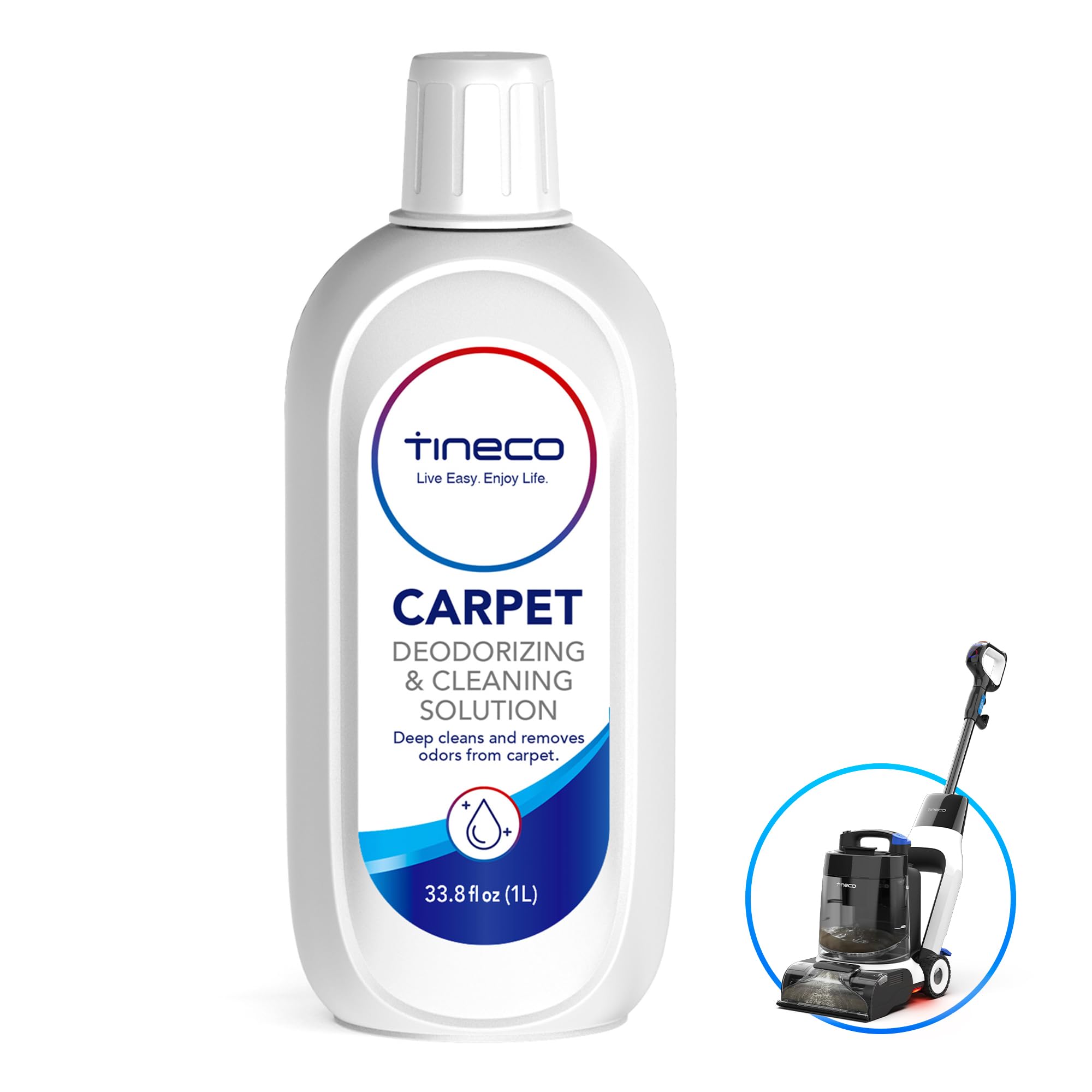 Carpet Cleaning Solution for CARPET ONE, CARPET ONE PRO, iCARPET, CARPET ONE Spot, CARPET ONE Spot Essentials, 33.8 OZ