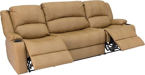 Miniatura 125 de RecPro Charles - Sofá reclinable doble de pared de 58 pulgadas, para autocaravana, con tela mejorada (color plomizo)