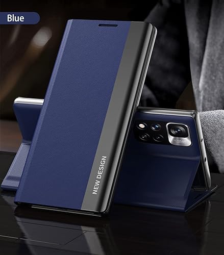 Miniatura 2 de CCSmall Funda para Xiaomi Poco M4 Pro 5G Premium PU Funda de cuero, Funda interior TPU a prueba de golpes Funda de teléfono con tapa para Xiaomi