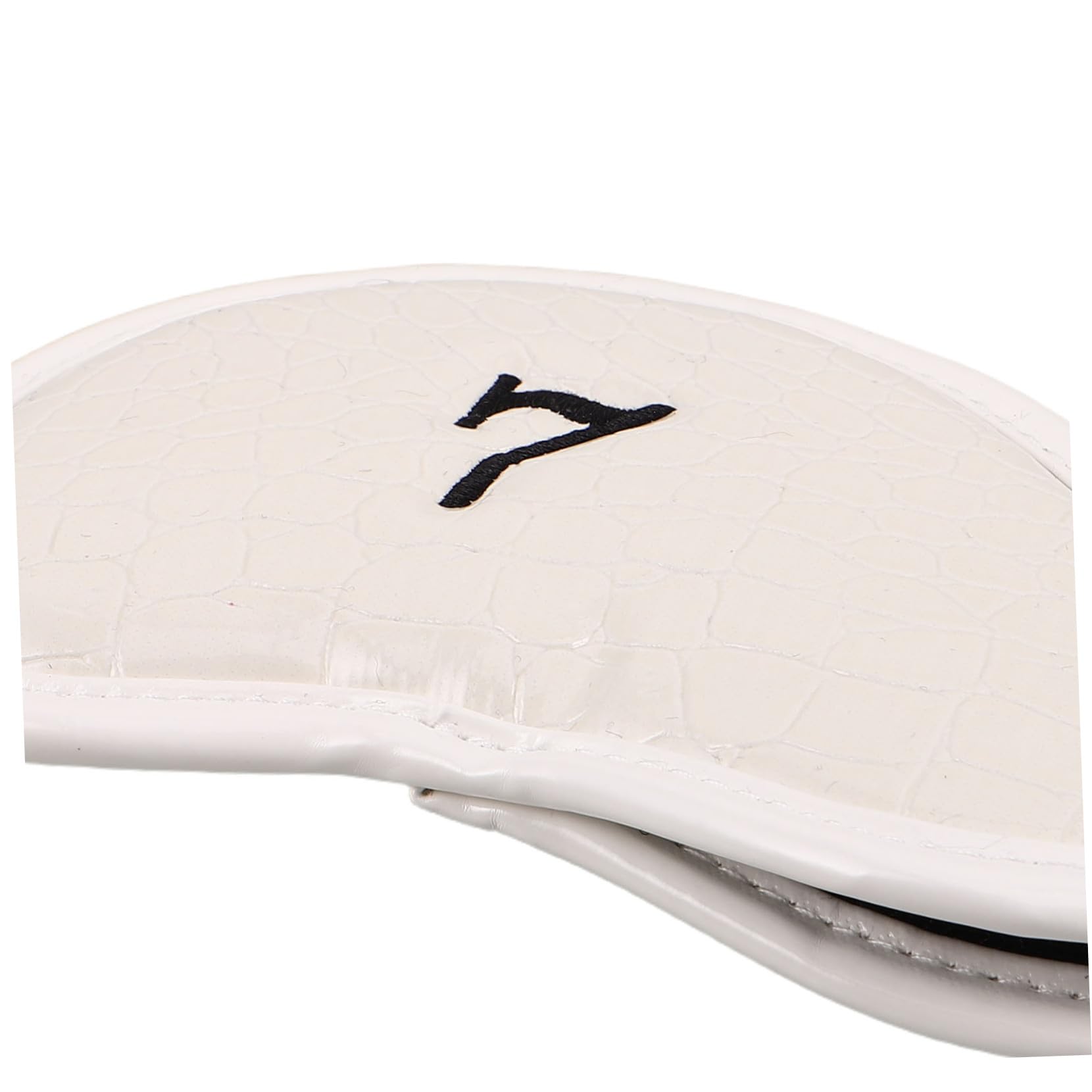 Mikikit 12 Piezas Fundas para Palos de Golf con Textura de Cocodrilo Protectores para Drivers Hierros y Putters Resistentes y Fáciles de Usar Color