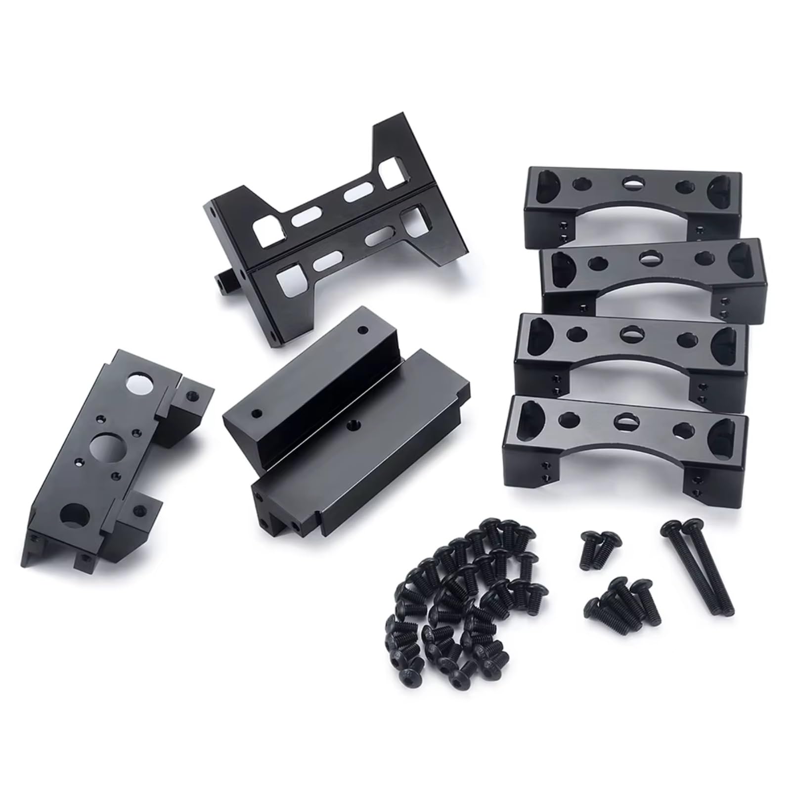 Für Tamiya Für King Für Hauler 1/14 Metall Querträger Kit Front Mittleren Schwanz RC Traktor Lkw Anhänger Upgrade Änderungen Teile Crawler RC Ersatzteile
