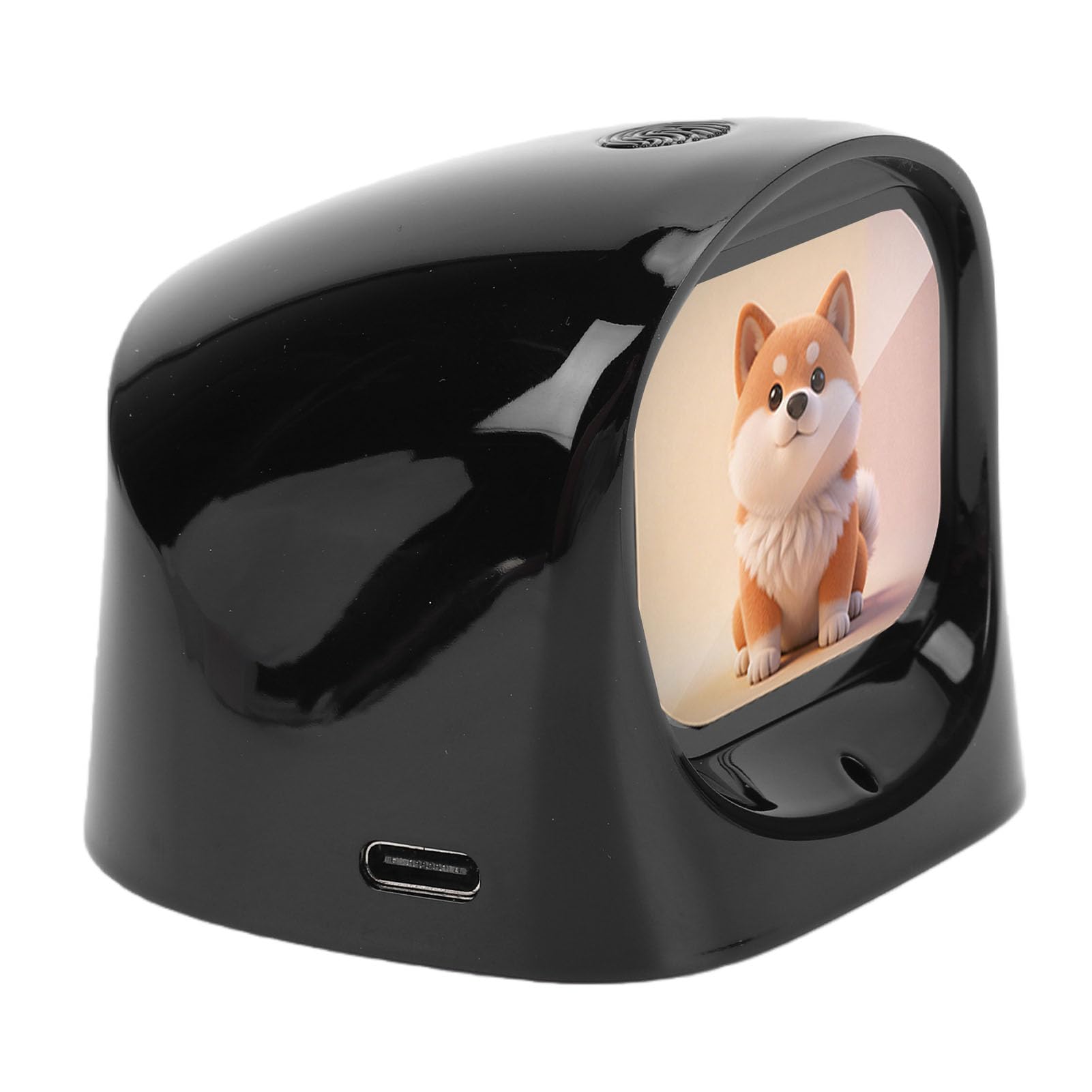 Robot per Cruscotto Auto AI Smart Car Companion con Display da 2 01 Pollici Supporto Magnetico Monitoraggio Auto in Tempo Reale Intrattenimento di Viaggio Interattivo per Viaggi di Famiglia