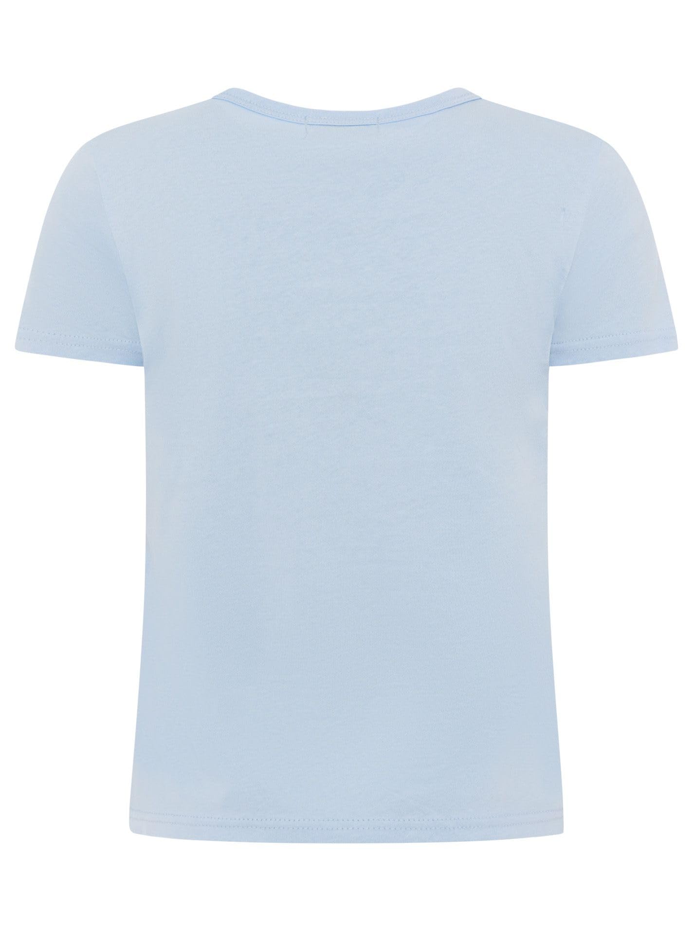 Zwillingsherz Damen T-Shirt Beach Kurzarm Maritim Baumwolle Sommer Shirt
