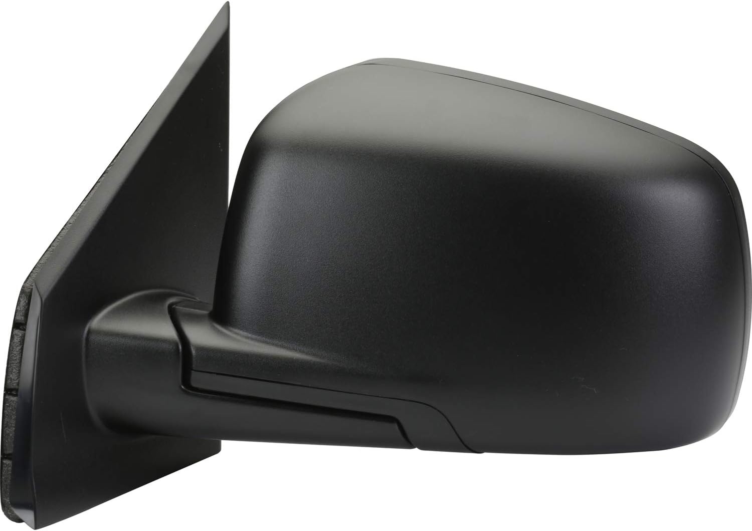 2016-2018 Dodge Journey Driver Side Power Door Mirror; With Heated Glass; Textured Cover Flat Glass [Ch] Partslink CH1320425