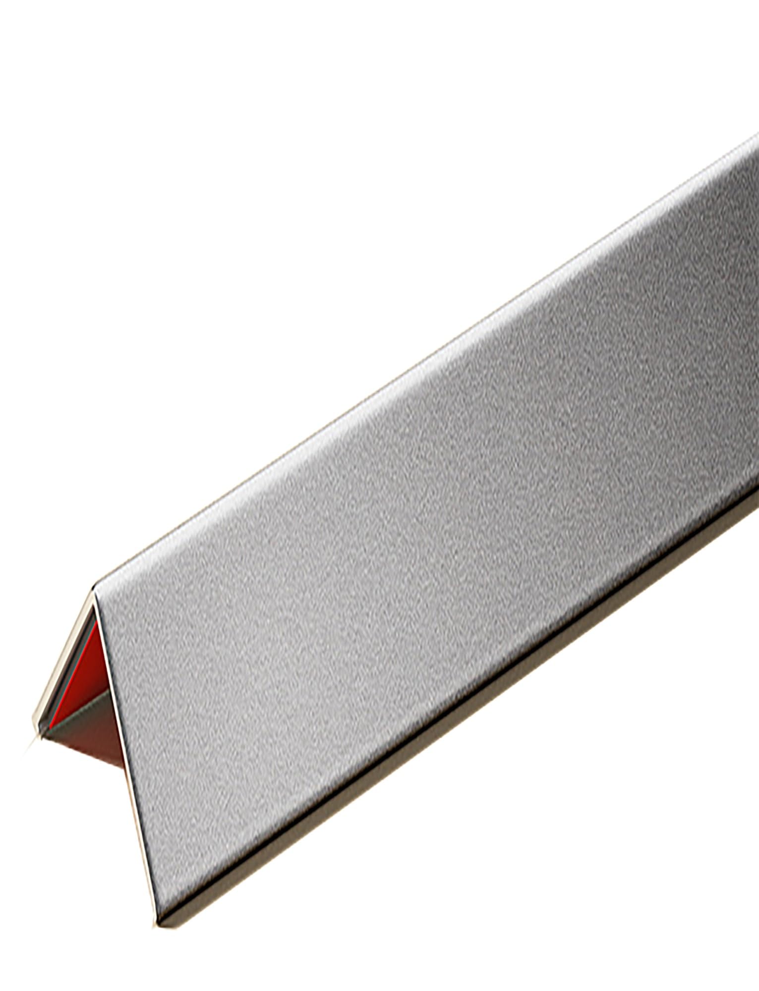 Protectores de Esquinas autoadhesivos de aleación de Aluminio: Resistentes a Impactos y rayones, Impermeables, fácil instalación(Silver,1x200cm)