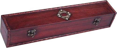 Miniatura 6 de Cottage Garden Juego de 2 piezas de varita mágica de madera marrón natural coleccionable hecha a mano y varita mágica de madera, medallón de caoba