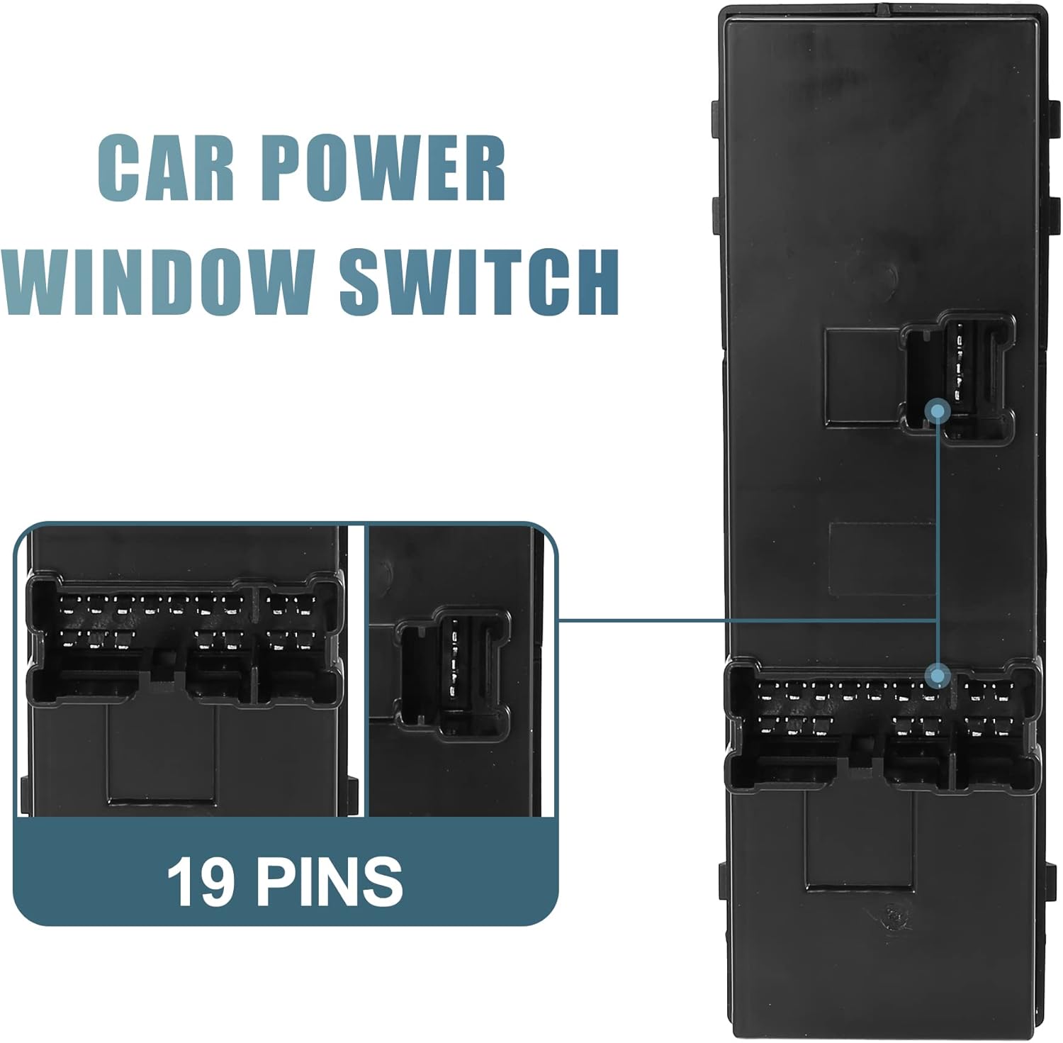 X AUTOHAUX Power Window Switch Driver Side Power Window Master Control Switch 25401-3DF0B for Nissan Juke Altima Tiida Sylphy X-Trail Qashqai Rogue